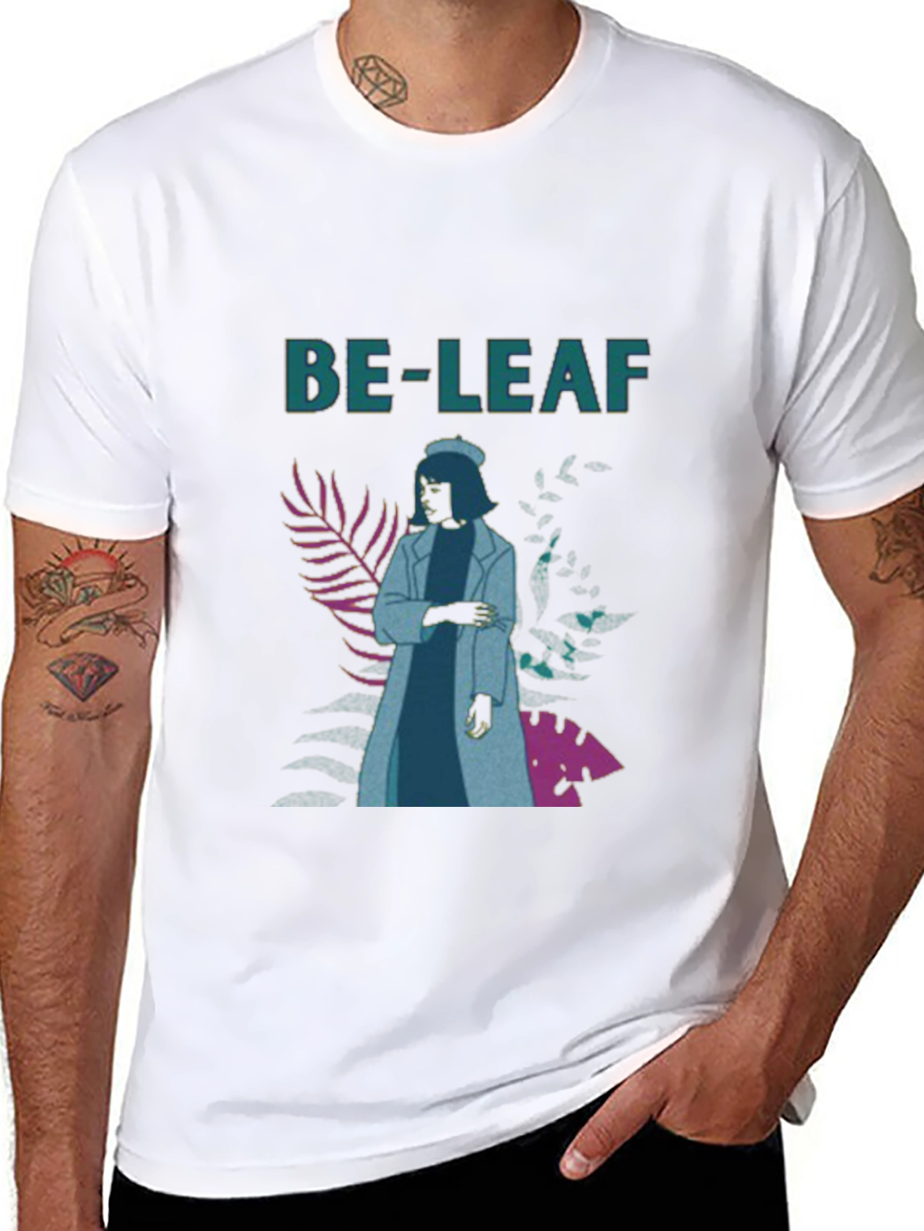 Be-Leaf Nurse Graphic Tee
