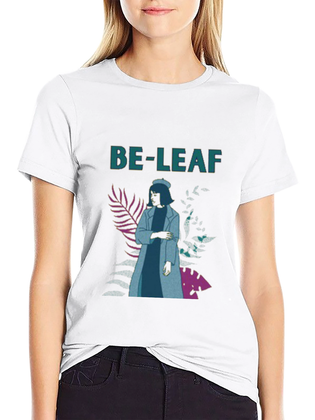 Be-Leaf Nurse Graphic Tee