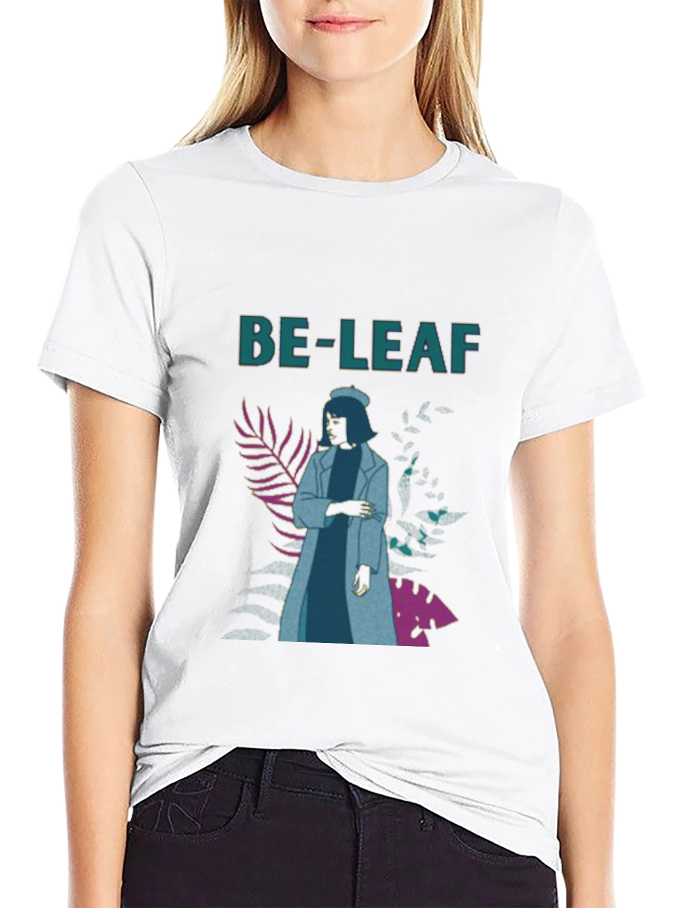 Be-Leaf Nurse Graphic Tee