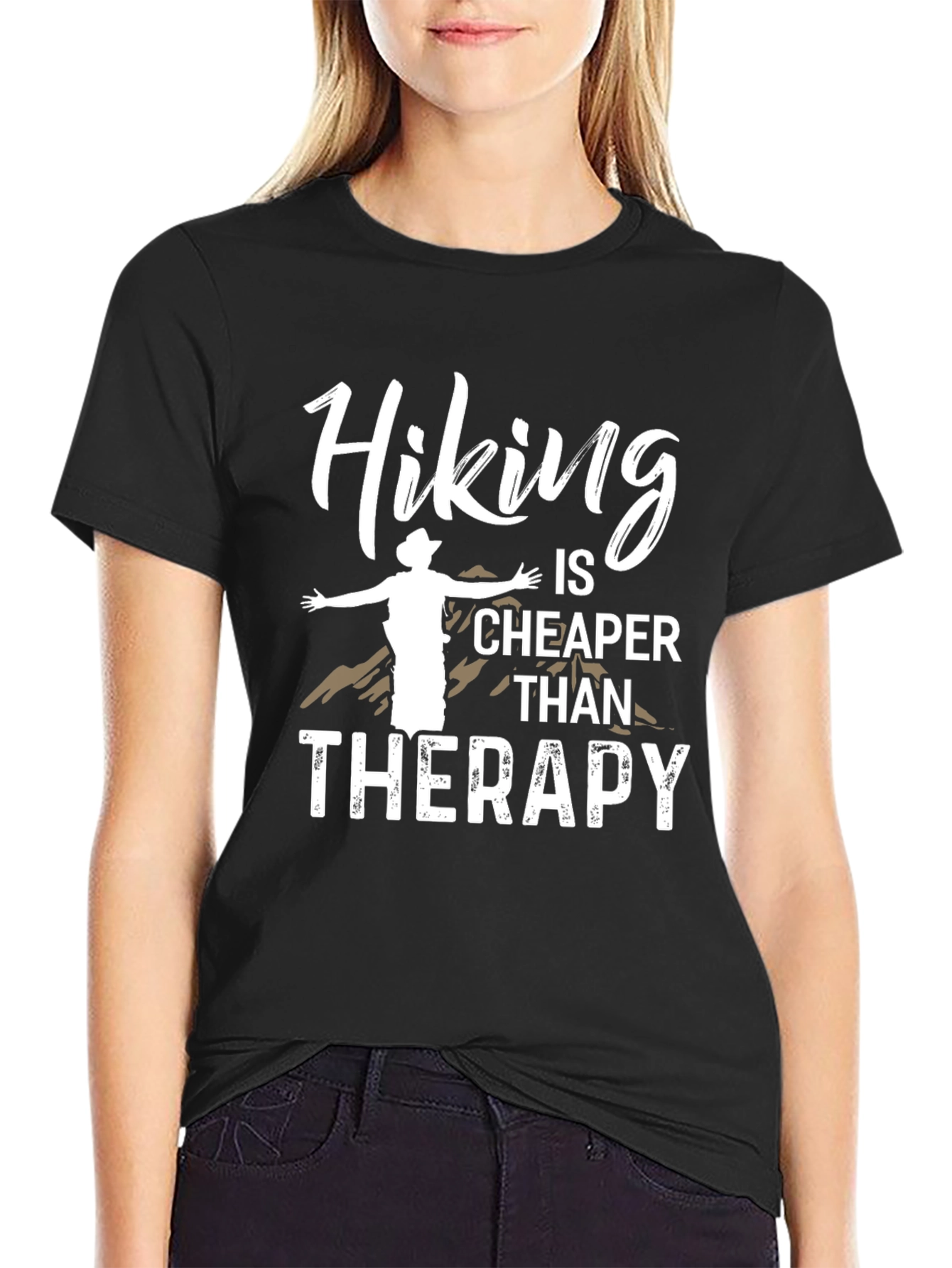 Hiking Therapy T-Shirt -  Outdoor Adventure Tee