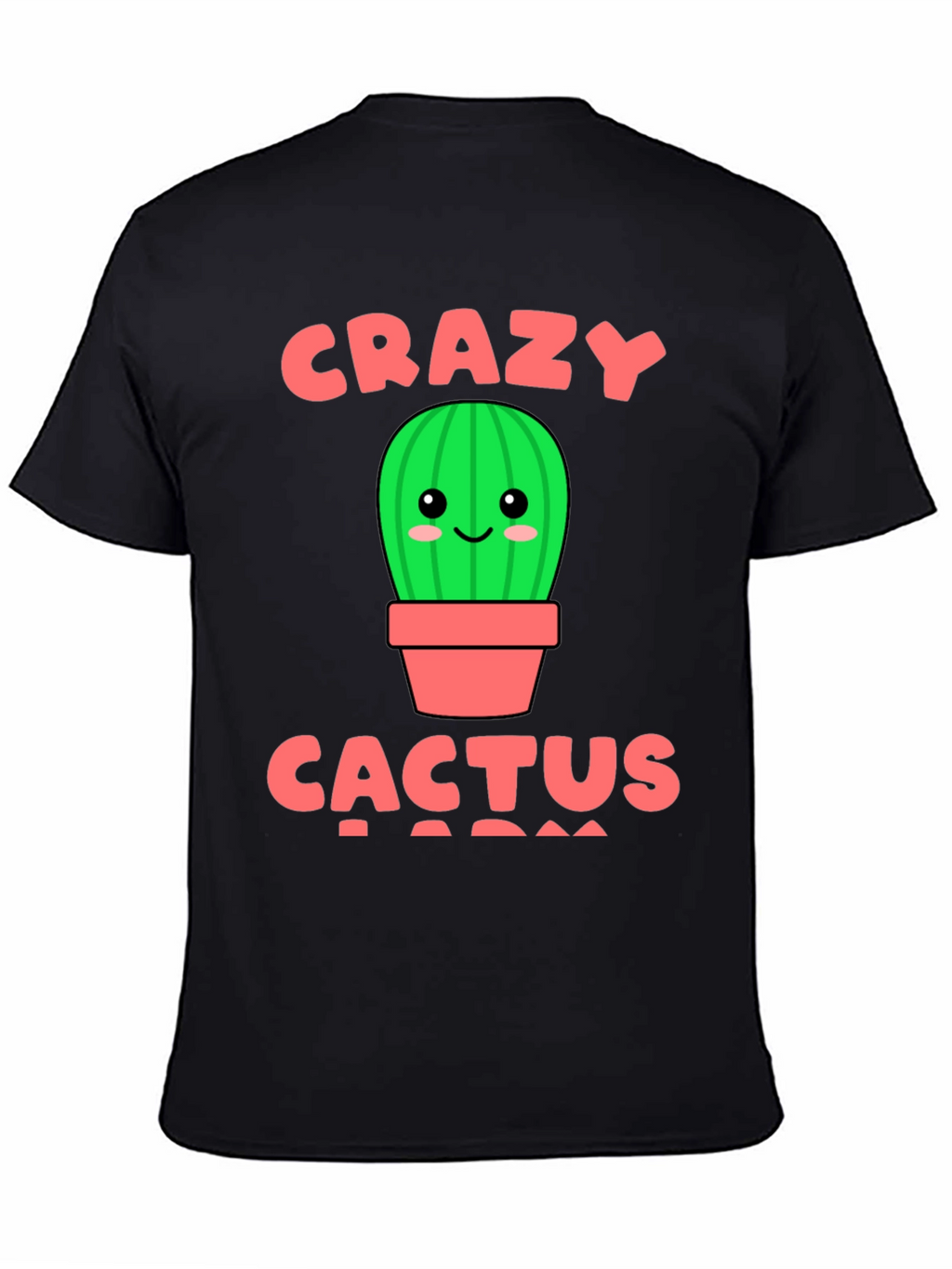 Crazy Cactus Lady Graphic T-Shirt