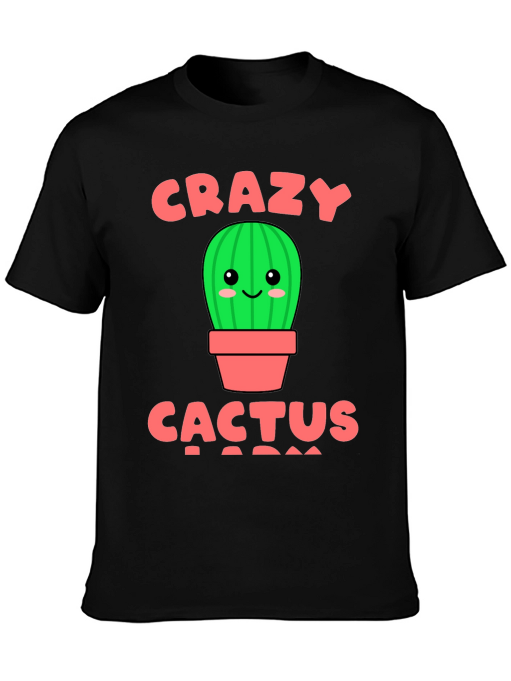 Crazy Cactus Lady Graphic T-Shirt