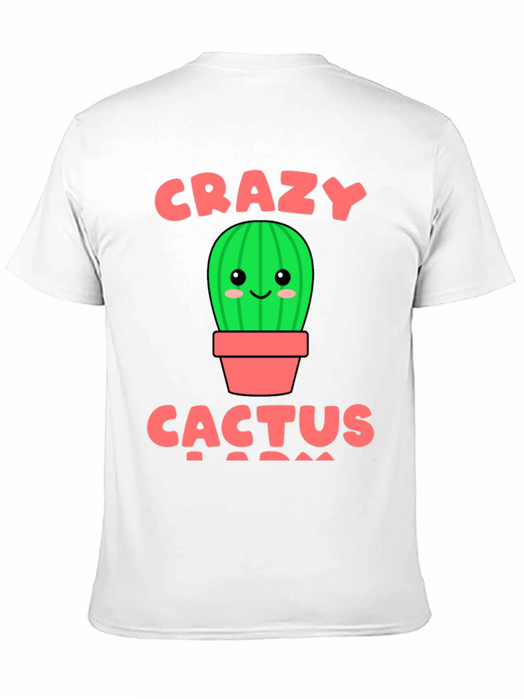 Crazy Cactus Lady Graphic T-Shirt