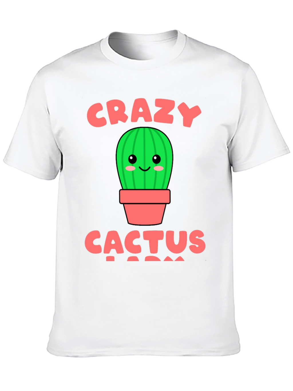 Crazy Cactus Lady Graphic T-Shirt