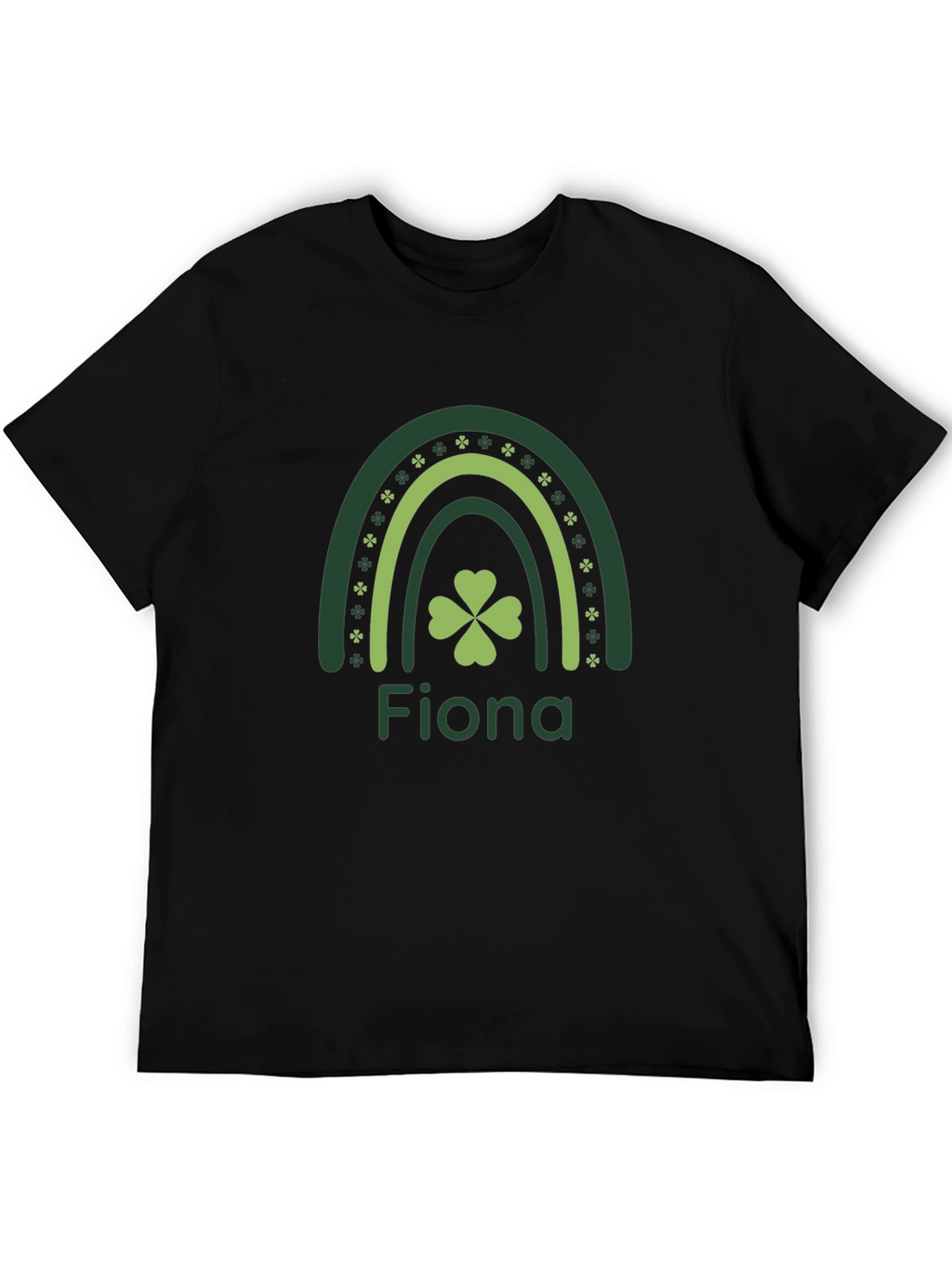 Fiona St. Patricks Day Rainbow Clover Tee
