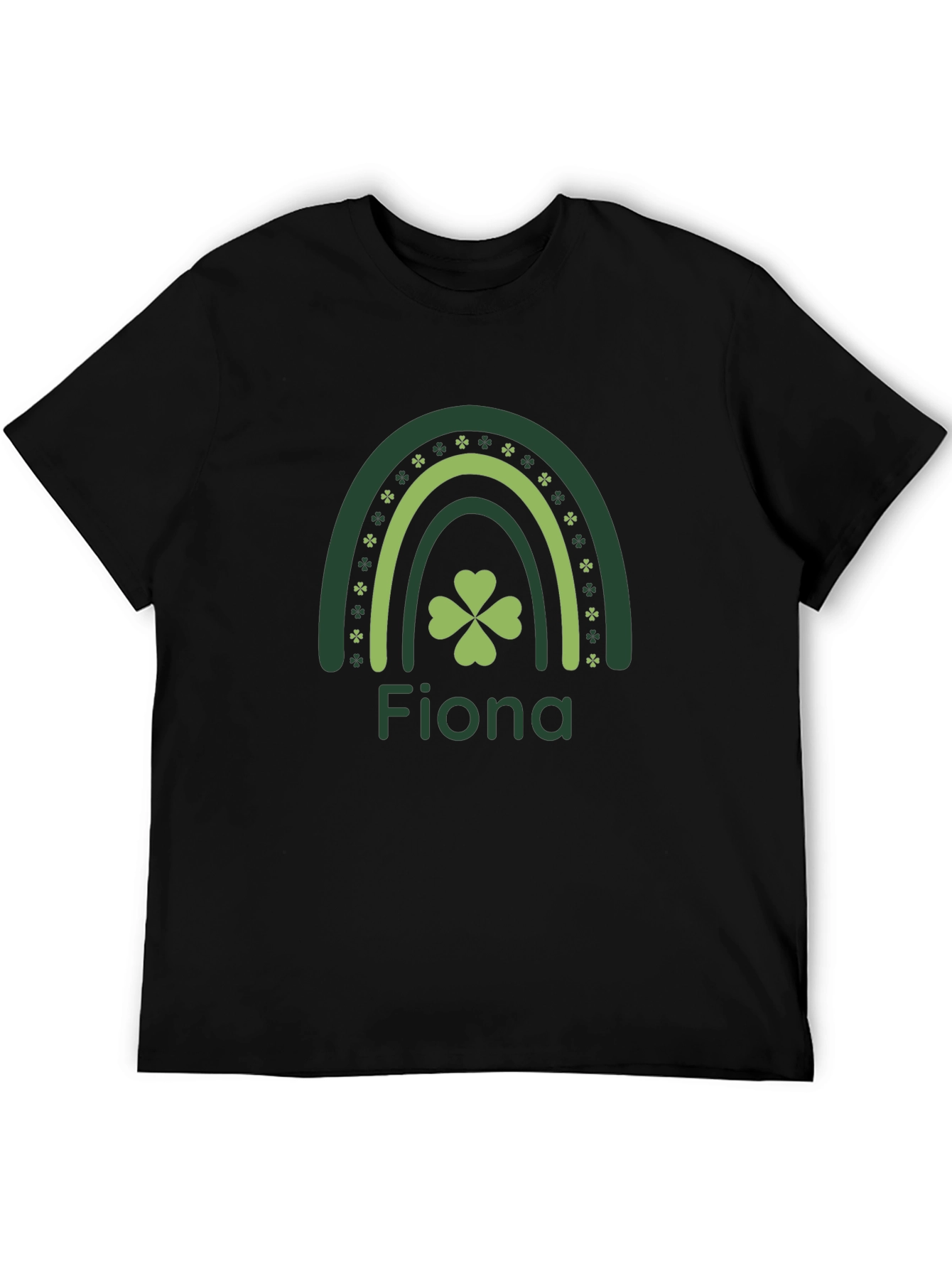 Fiona St. Patricks Day Rainbow Clover Tee