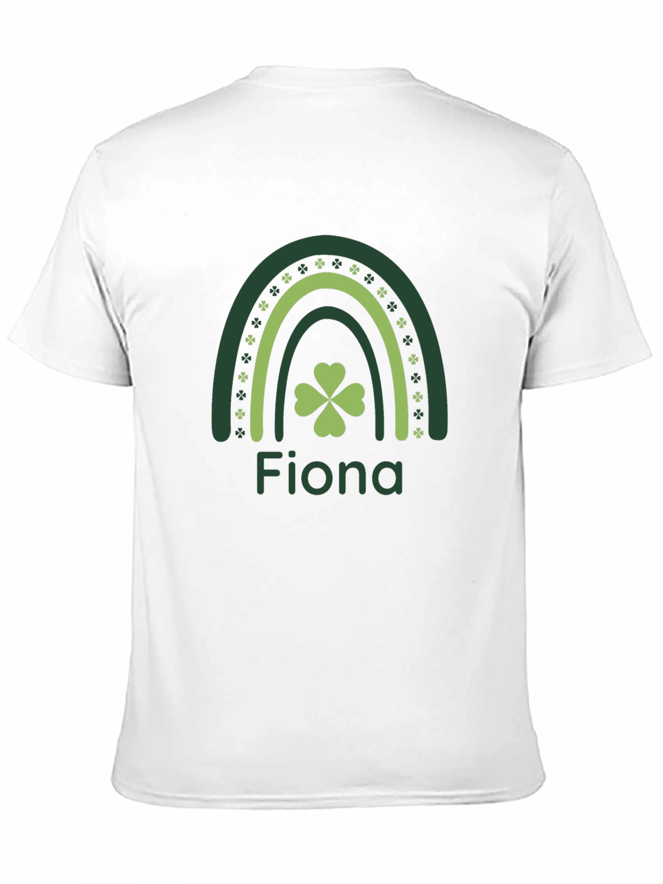 Fiona St. Patricks Day Rainbow Clover Tee