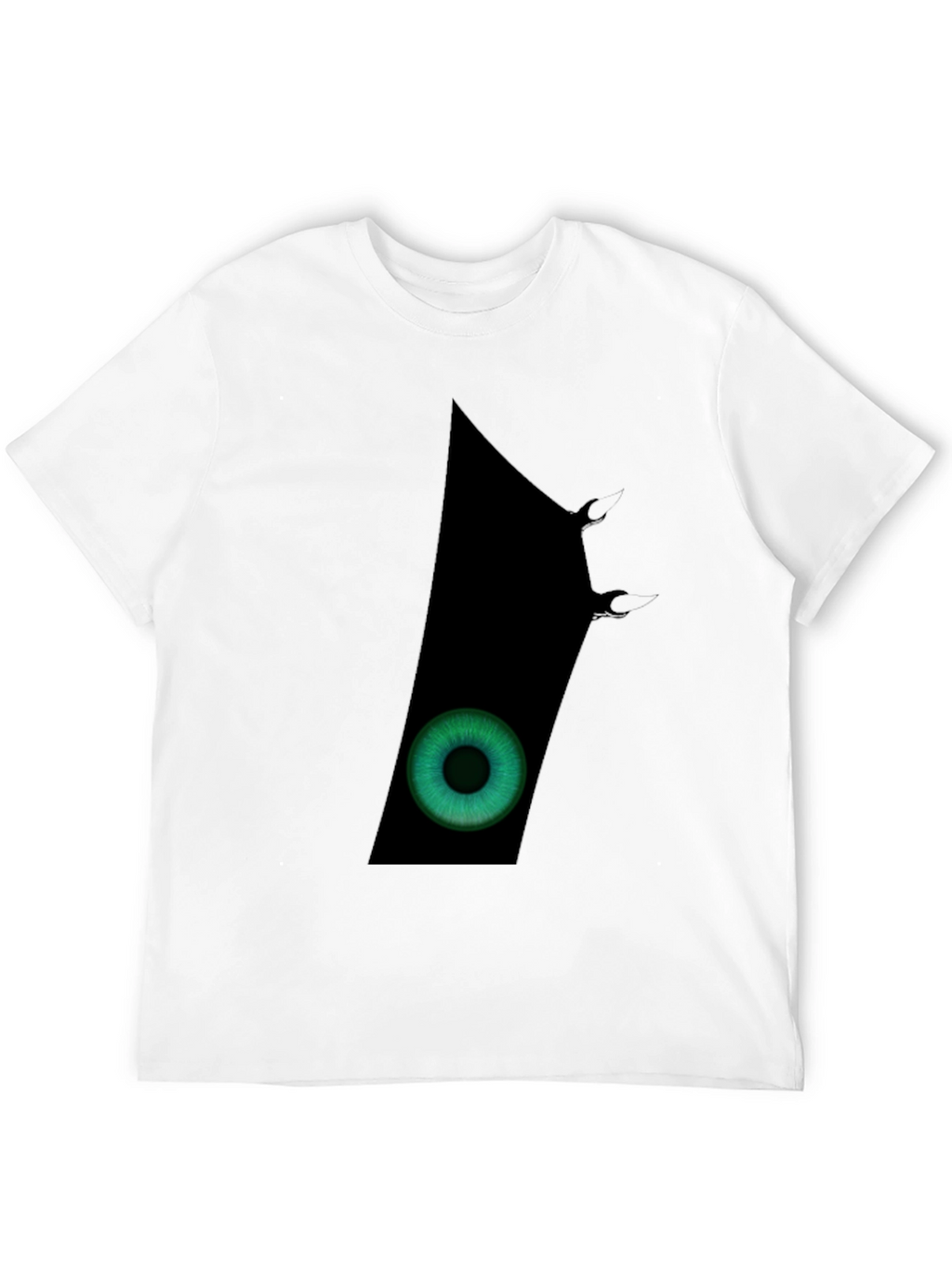 Eye See You - Graphic Print Black T-Shirt
