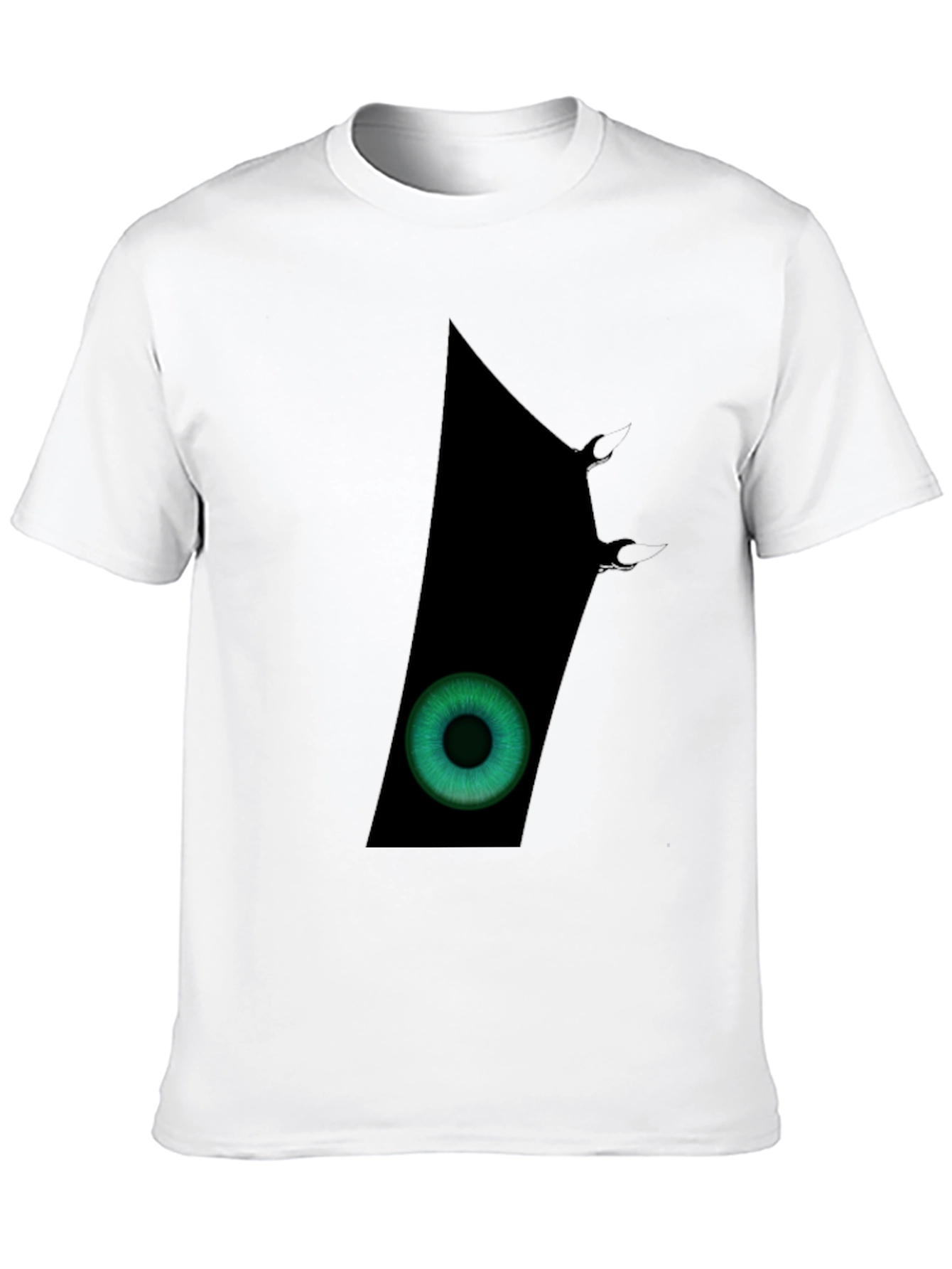 Eye See You - Graphic Print Black T-Shirt