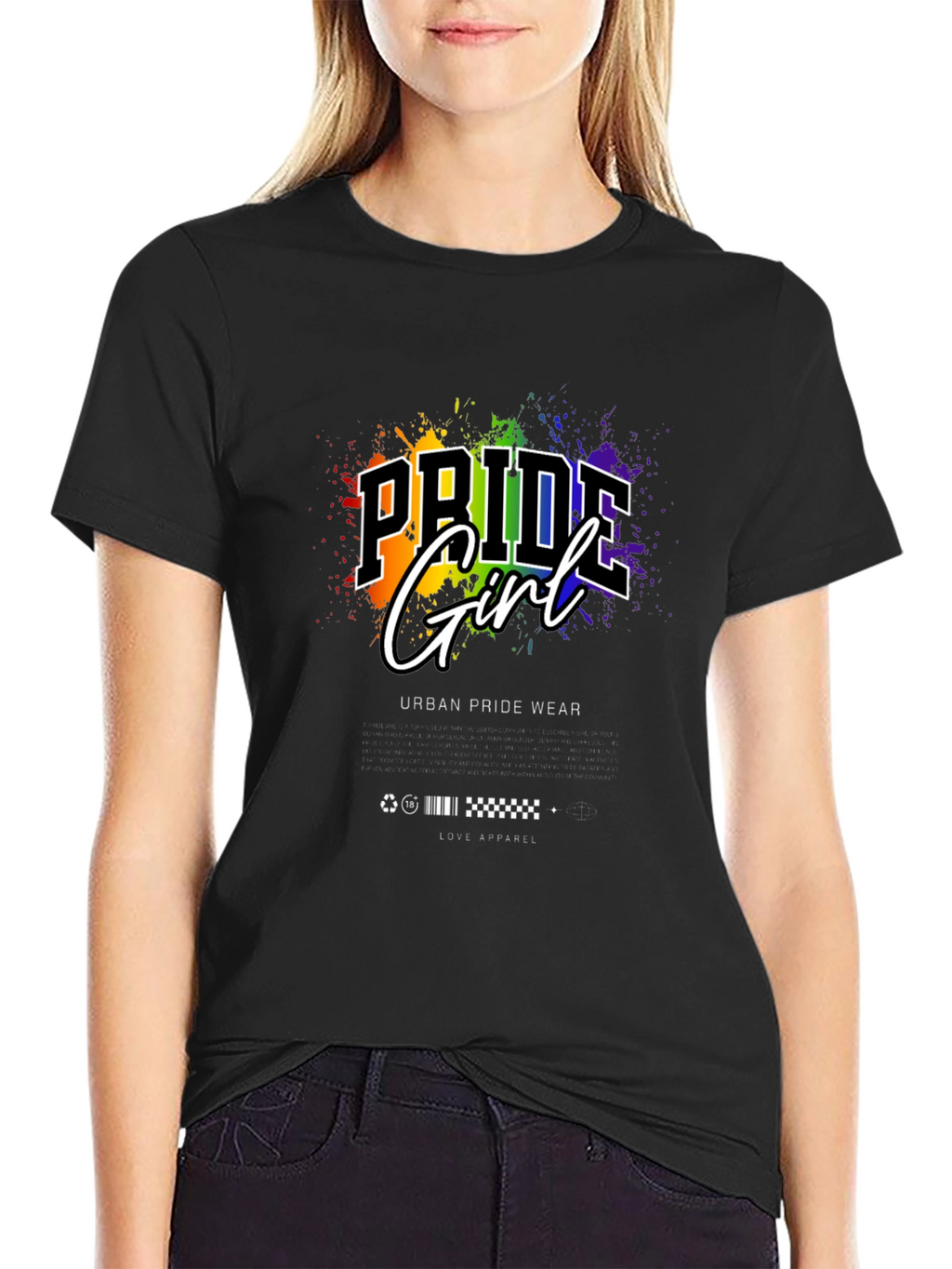 Pride Girl Graphic Tee - Urban Pride Wear