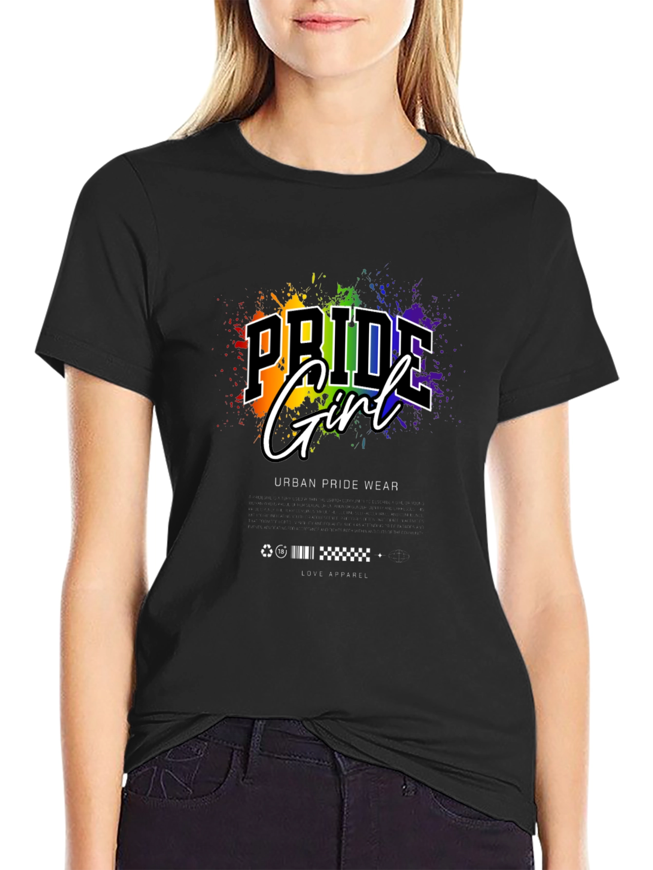 Pride Girl Graphic Tee - Urban Pride Wear