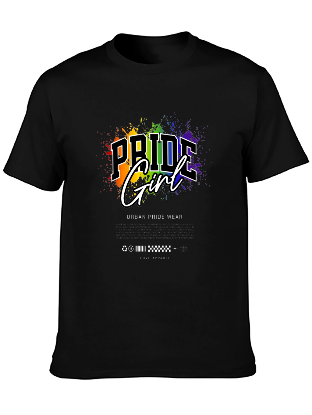 Pride Girl Graphic Tee - Urban Pride Wear