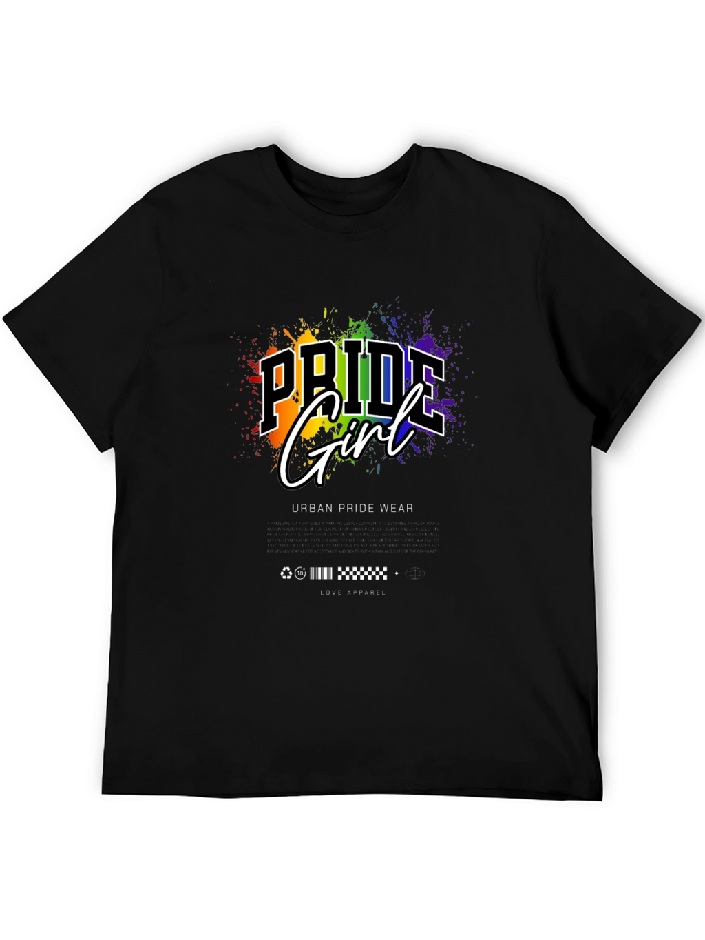 Pride Girl Graphic Tee - Urban Pride Wear