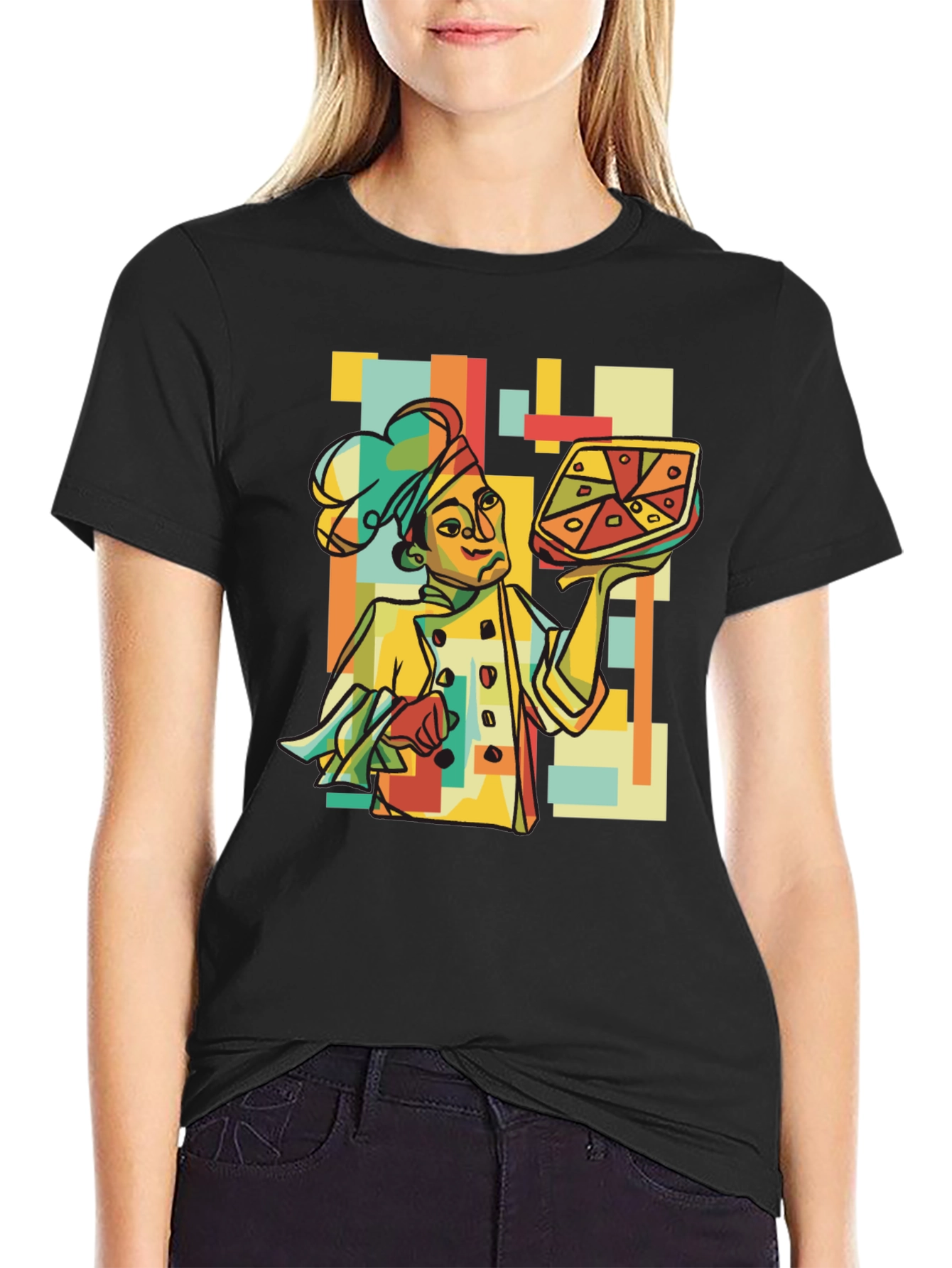 Chef Pizza T-Shirt - Foodie Tee