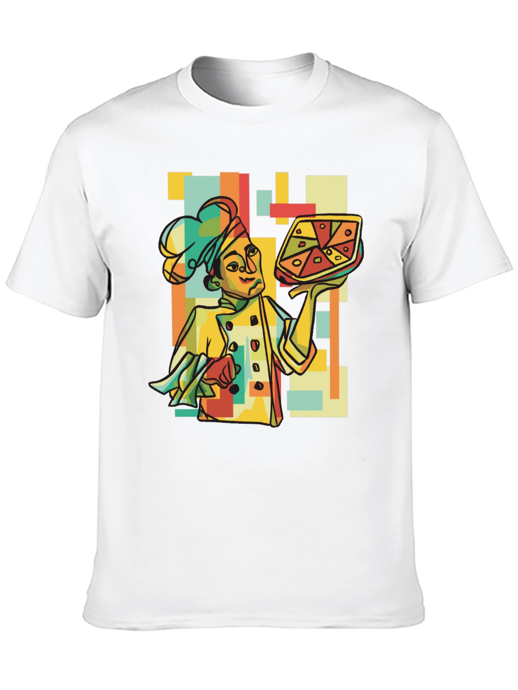 Chef Pizza T-Shirt - Foodie Tee