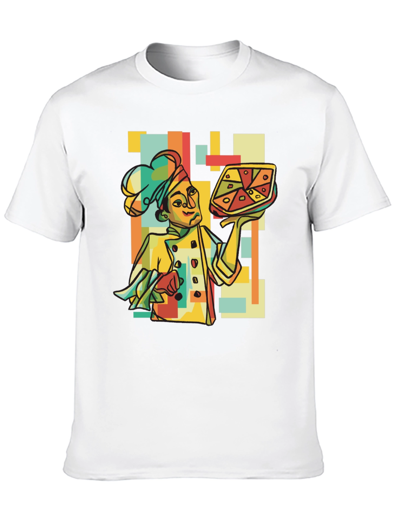 Chef Pizza T-Shirt - Foodie Tee
