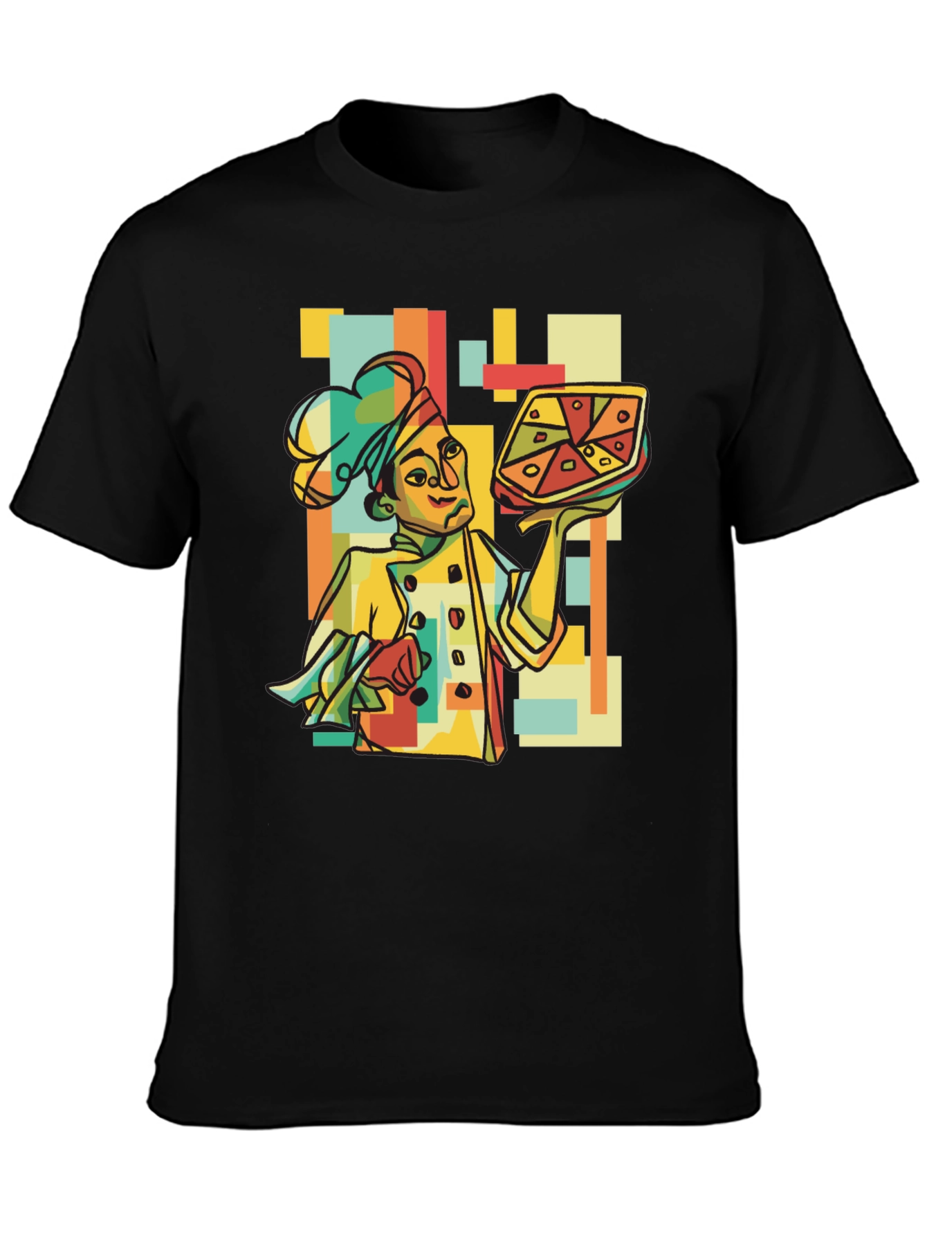 Chef Pizza T-Shirt - Foodie Tee
