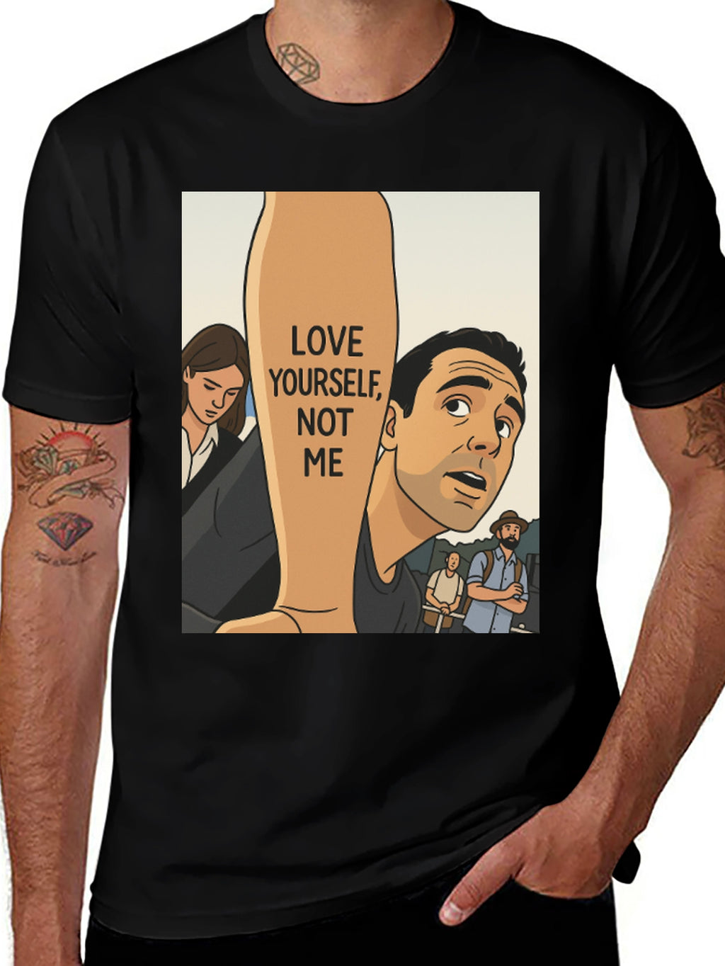 Love Yourself Graphic T-Shirt