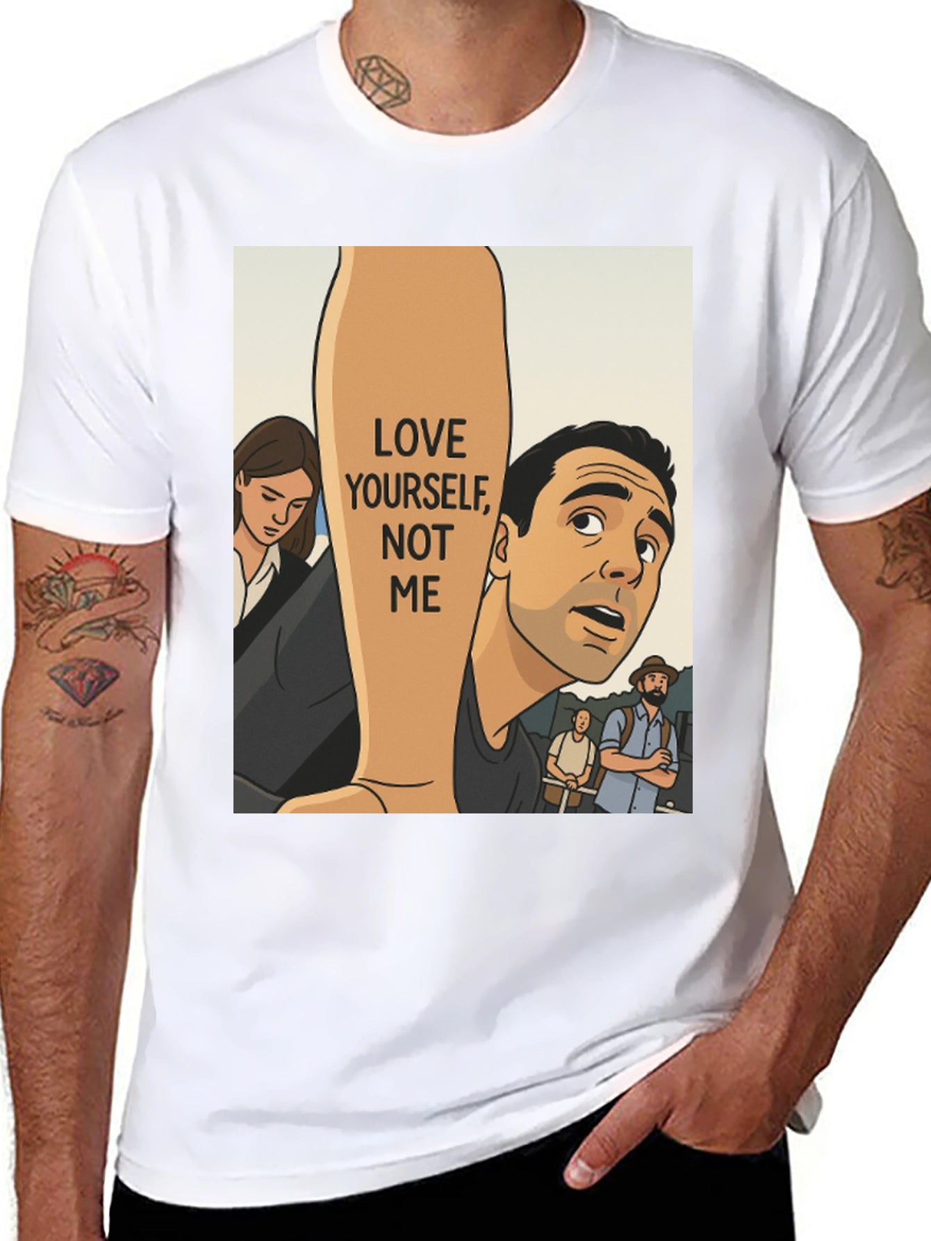 Love Yourself Graphic T-Shirt
