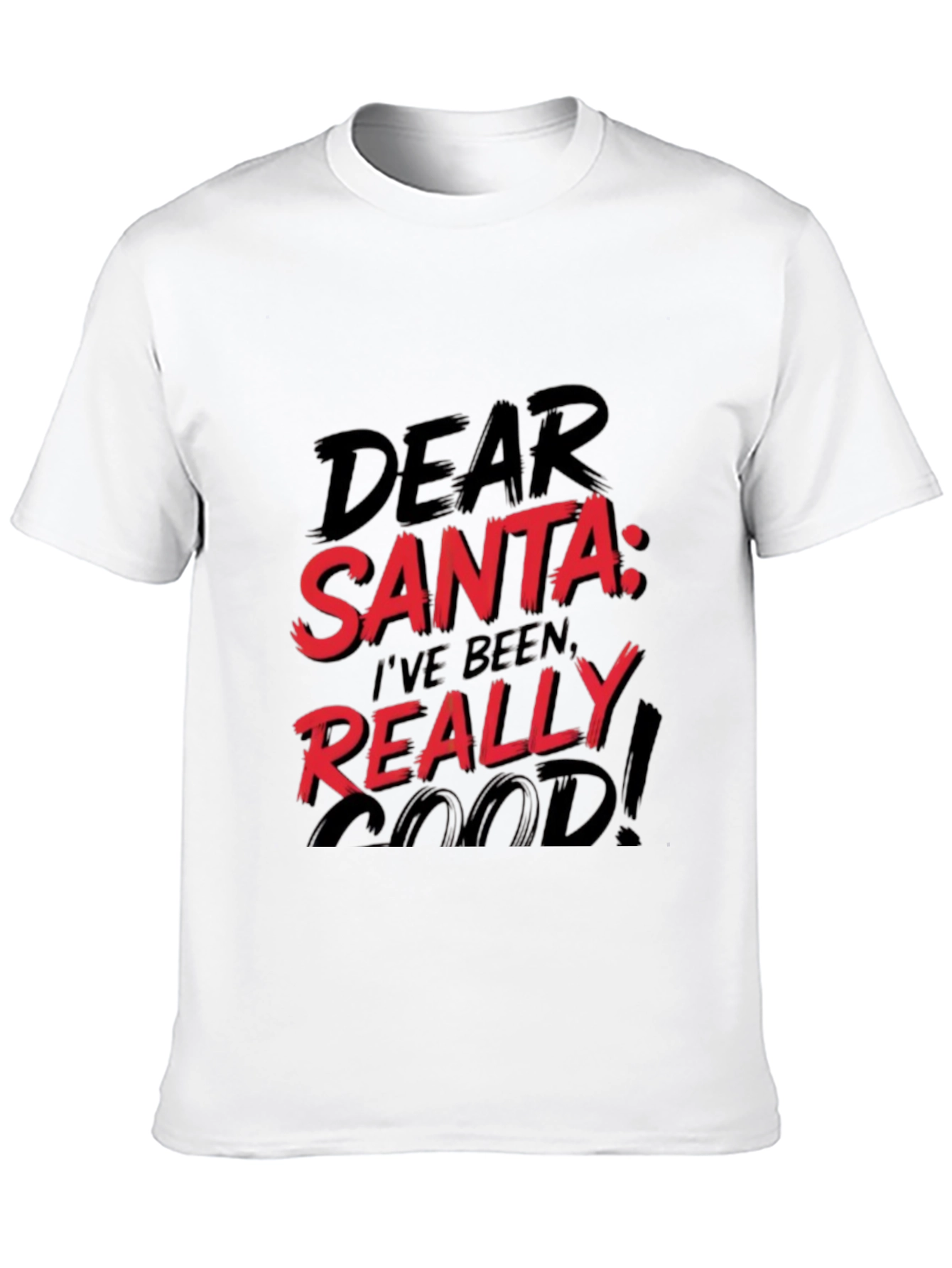 Dear Santa Funny Christmas Graphic Tee