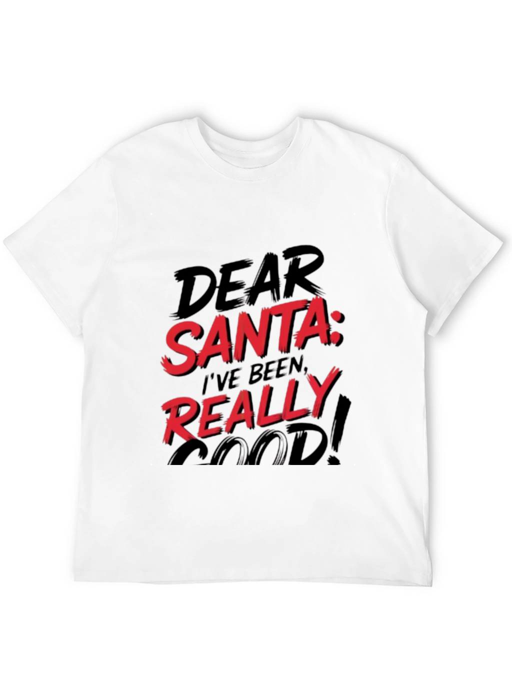 Dear Santa Funny Christmas Graphic Tee