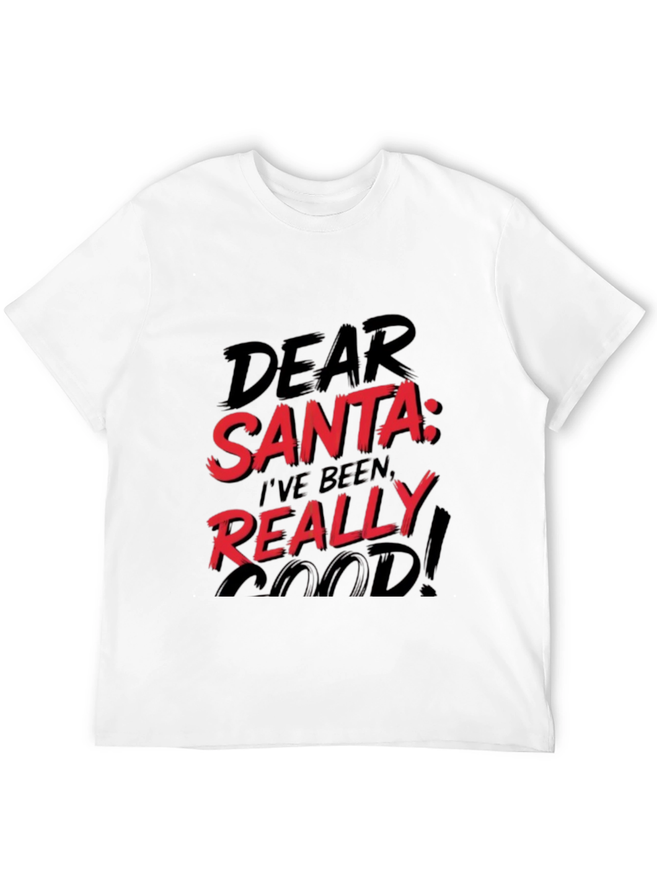 Dear Santa Funny Christmas Graphic Tee