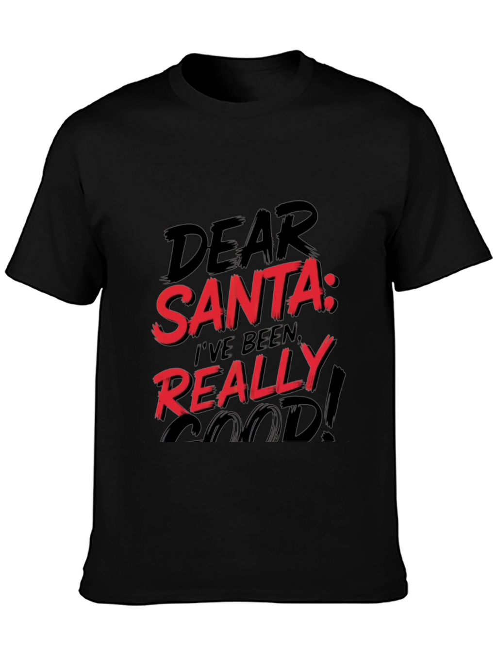 Dear Santa Funny Christmas Graphic Tee