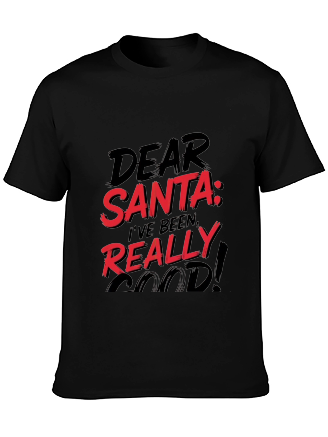 Dear Santa Funny Christmas Graphic Tee