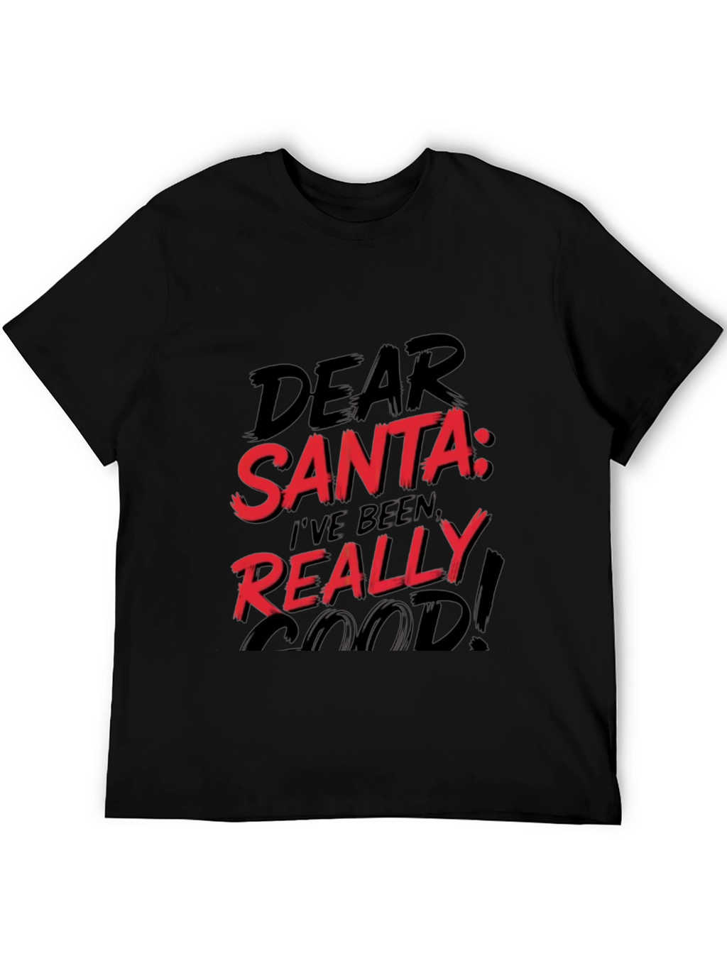 Dear Santa Funny Christmas Graphic Tee