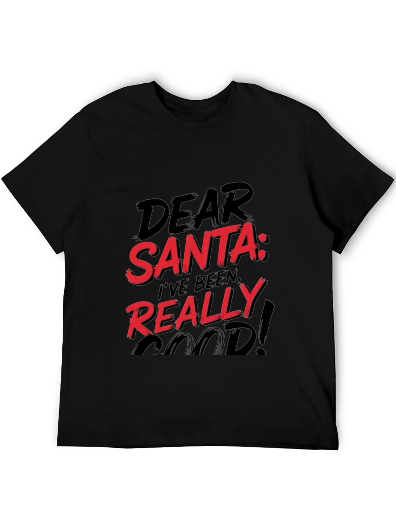 Dear Santa Funny Christmas Graphic Tee