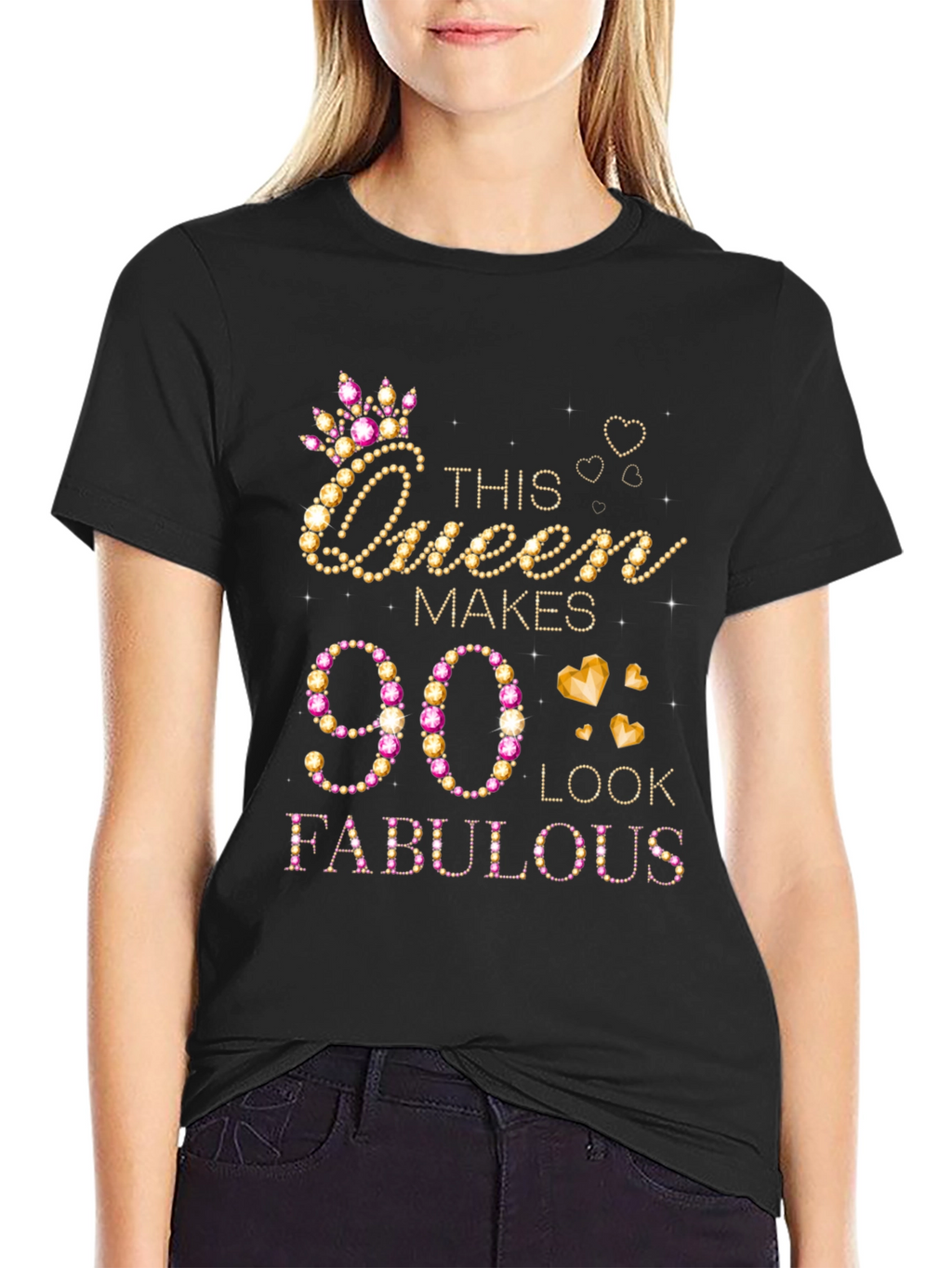 90th Birthday Queen Fabulous T-Shirt