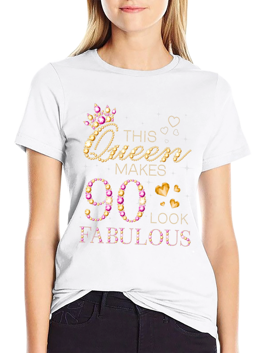 90th Birthday Queen Fabulous T-Shirt