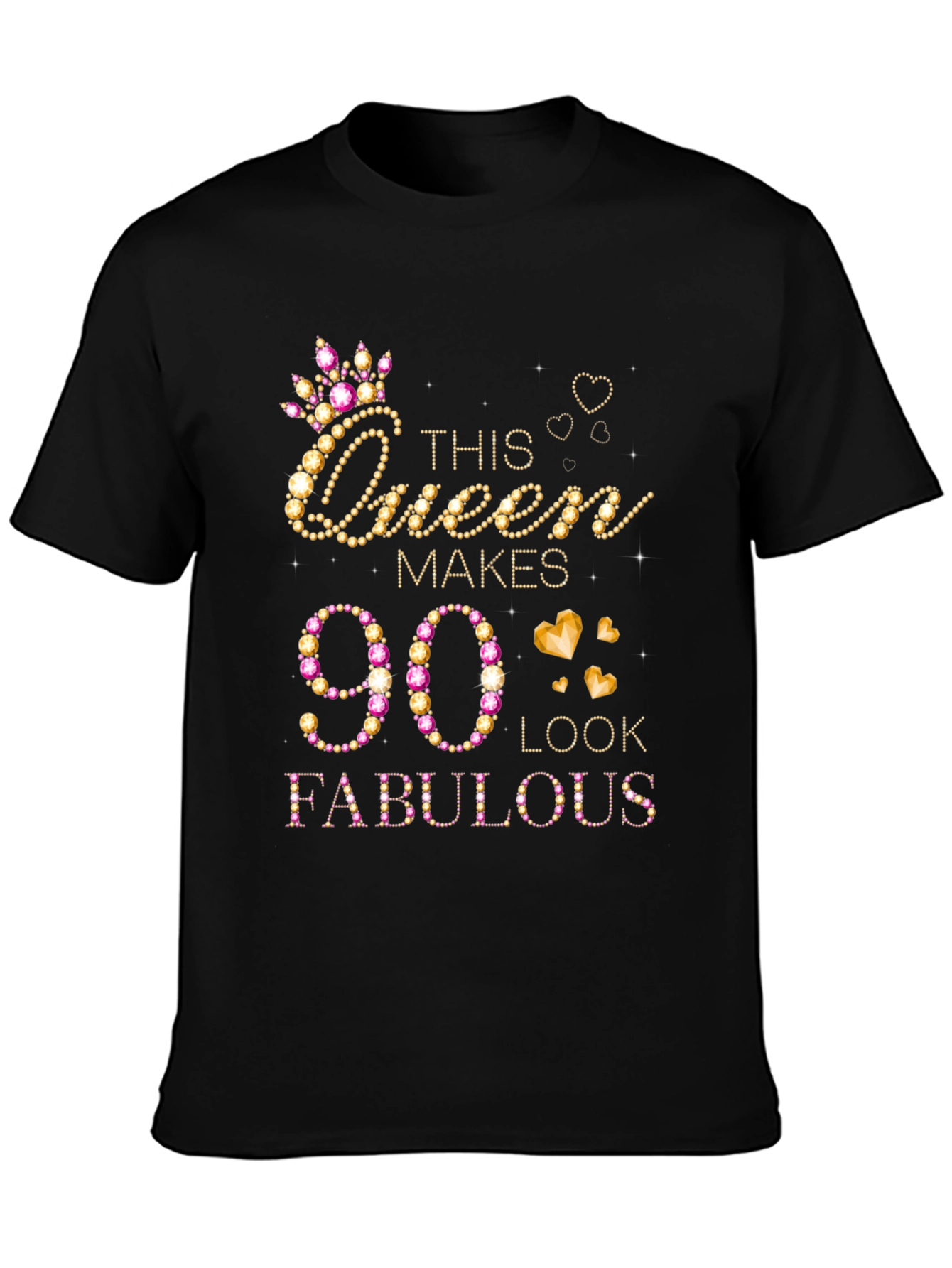 90th Birthday Queen Fabulous T-Shirt