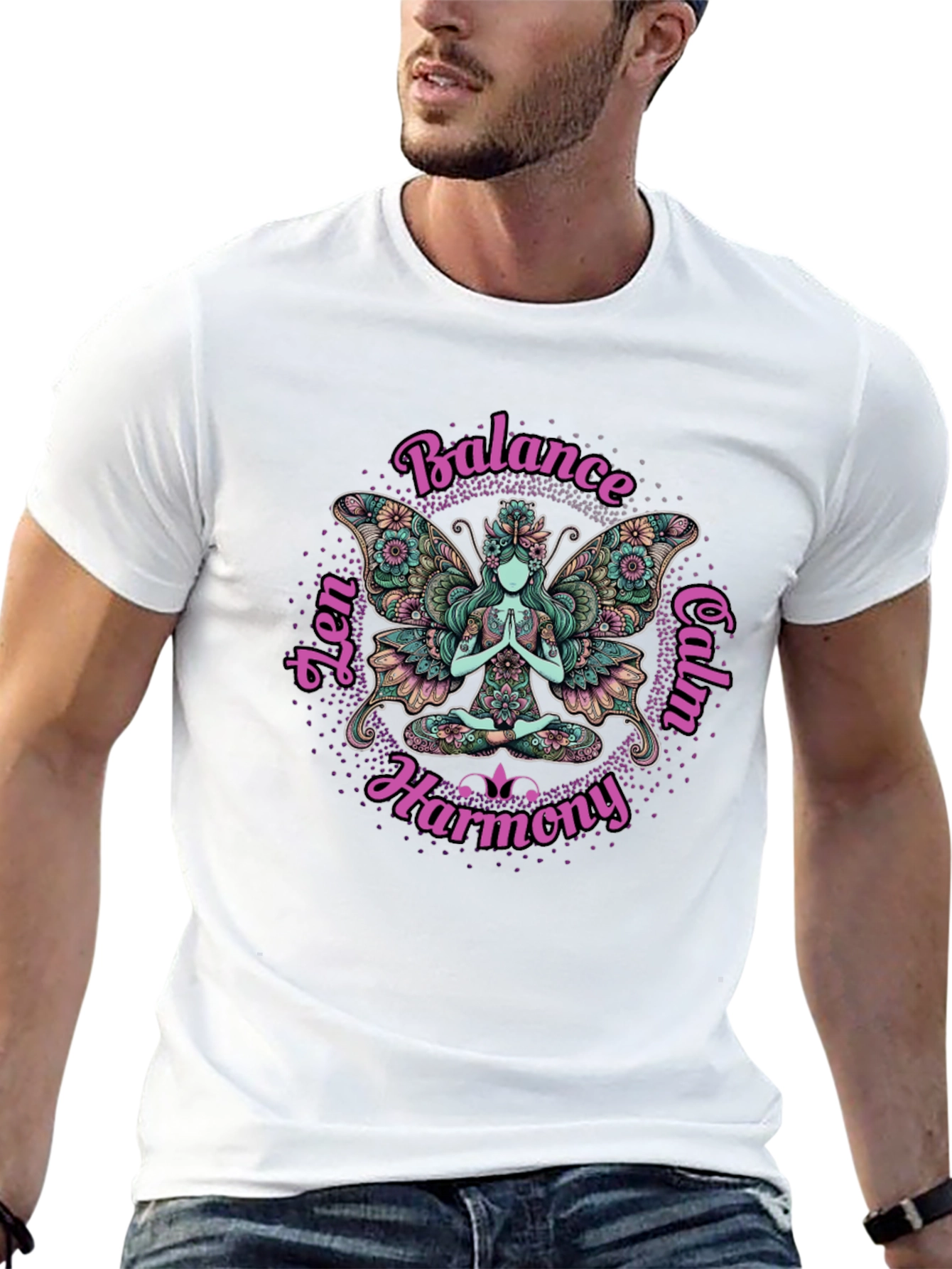 Zen Fairy Balance Graphic T-Shirt