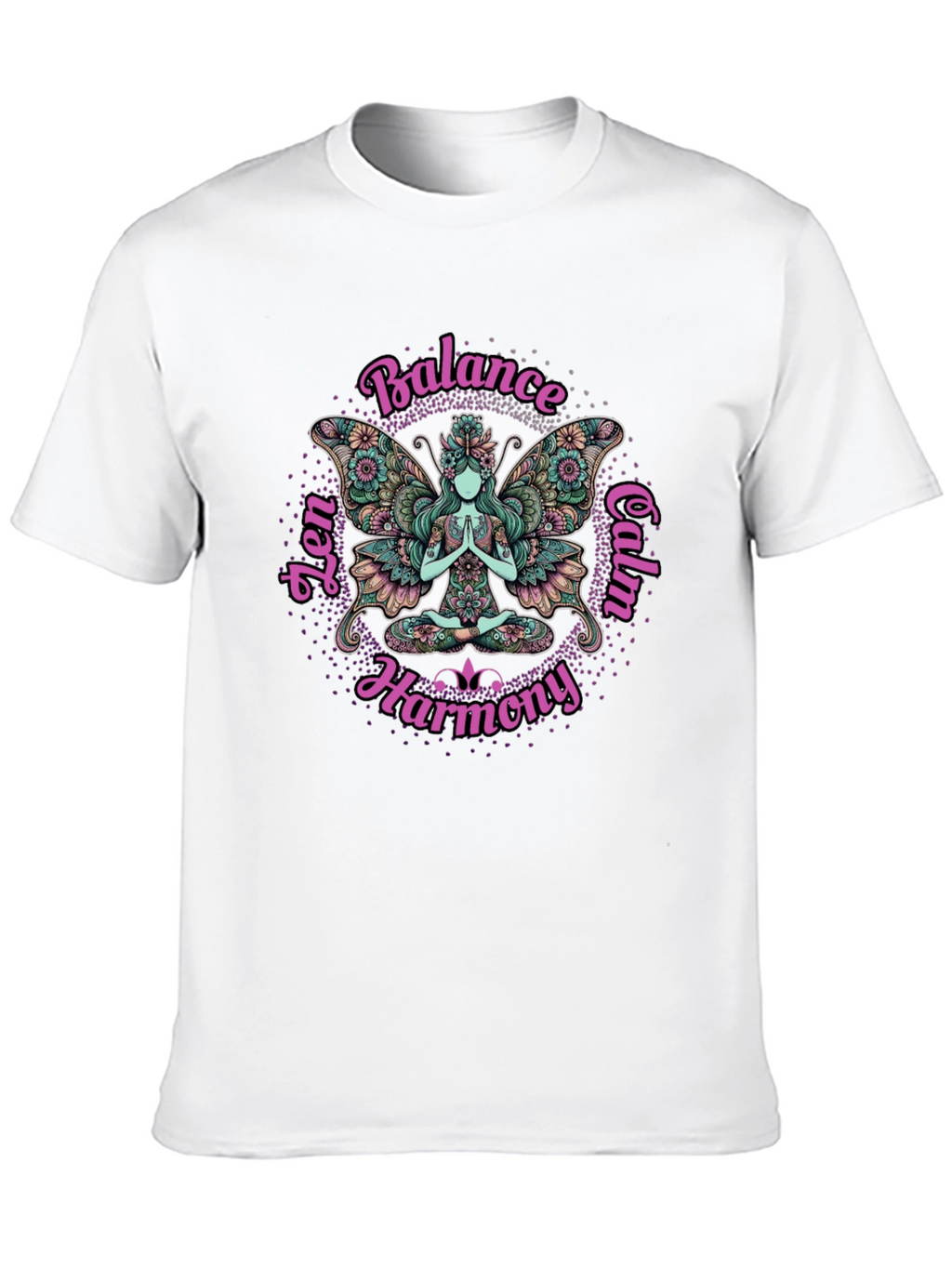 Zen Fairy Balance Graphic T-Shirt