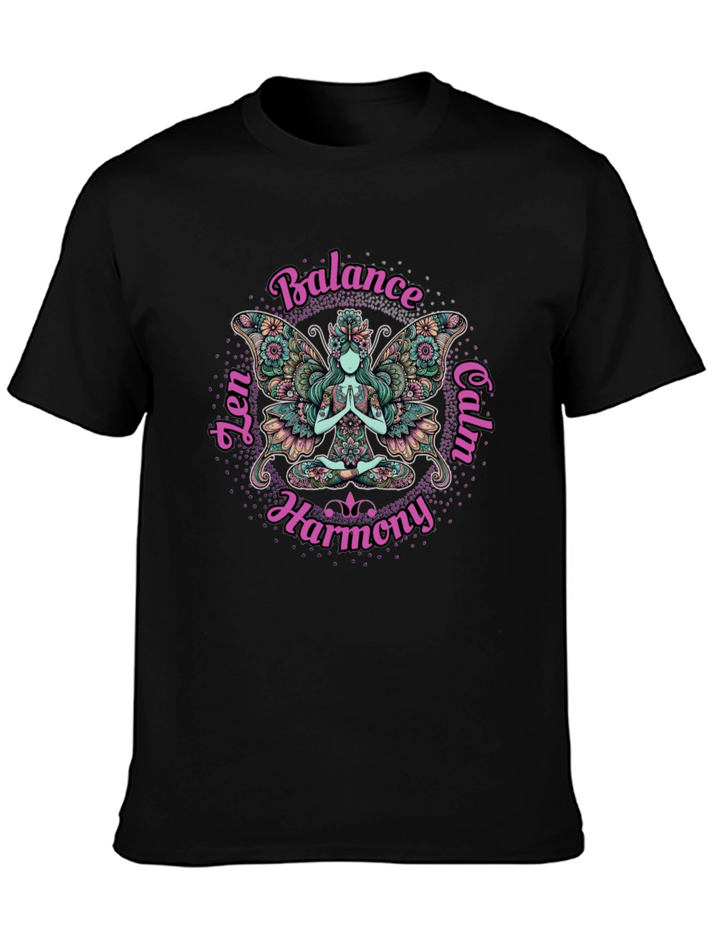Zen Fairy Balance Graphic T-Shirt
