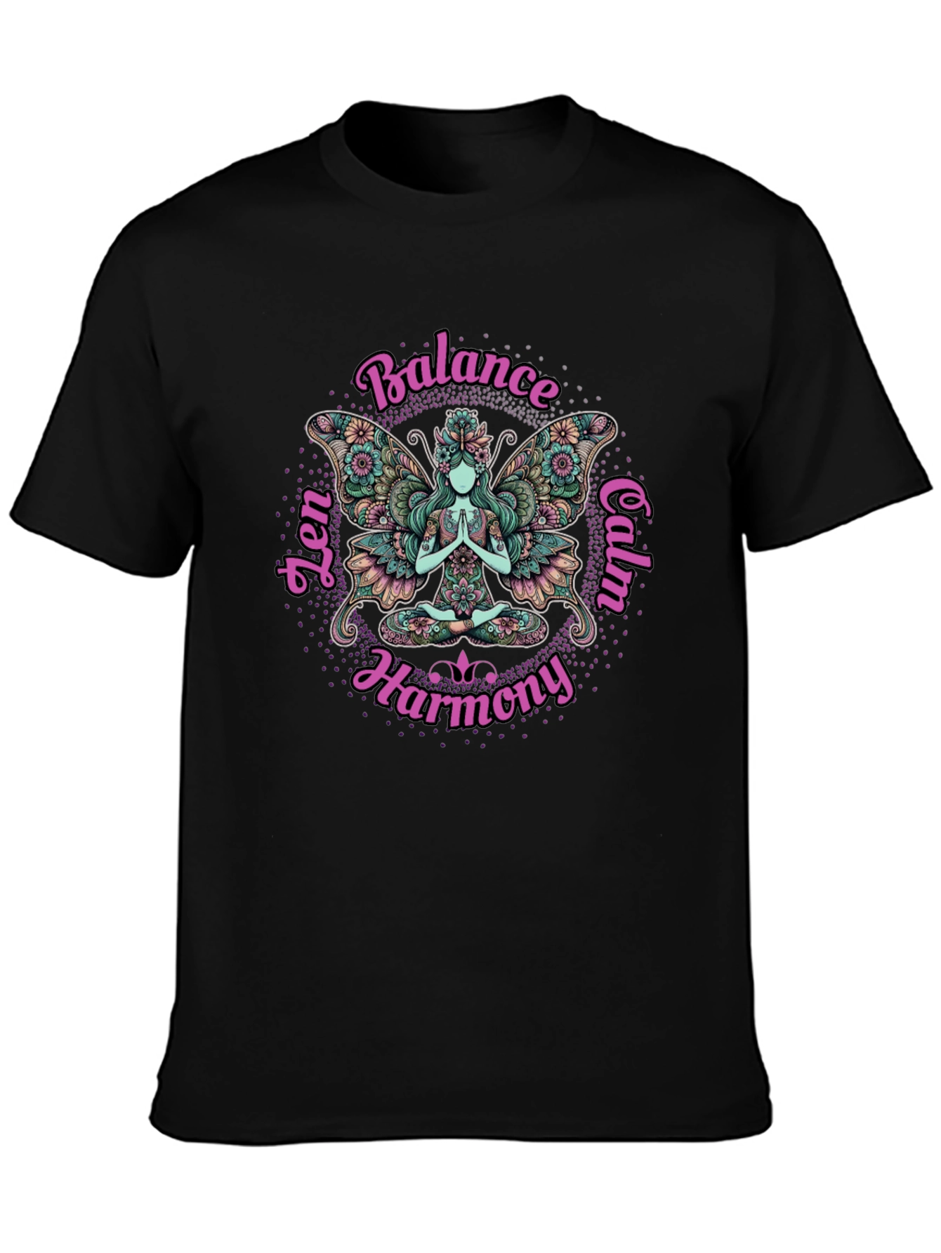 Zen Fairy Balance Graphic T-Shirt