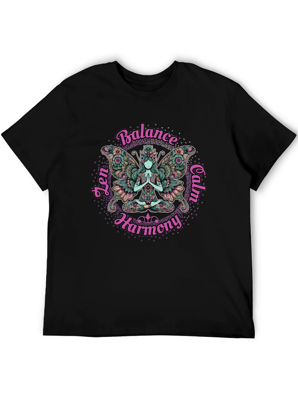 Zen Fairy Balance Graphic T-Shirt