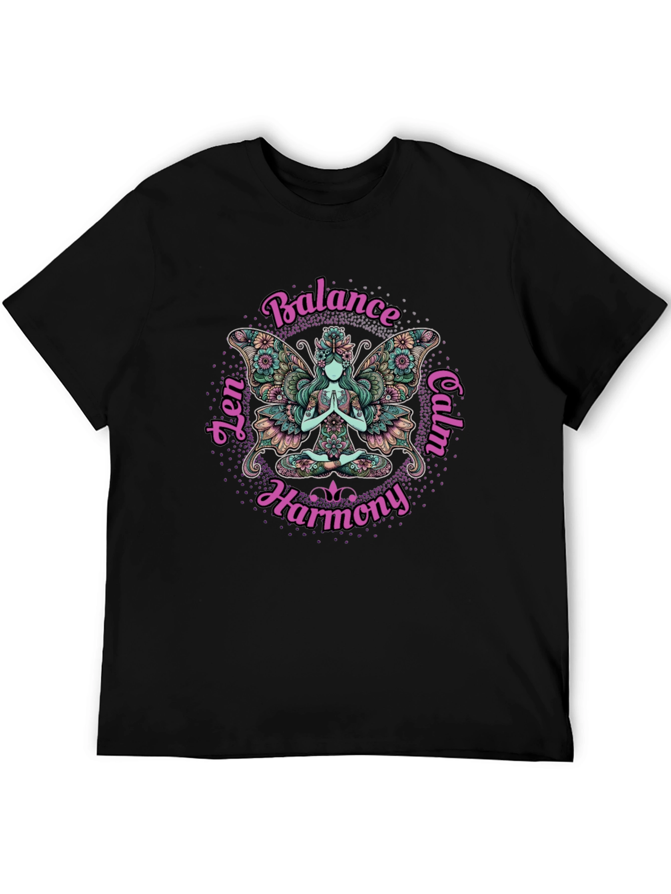 Zen Fairy Balance Graphic T-Shirt