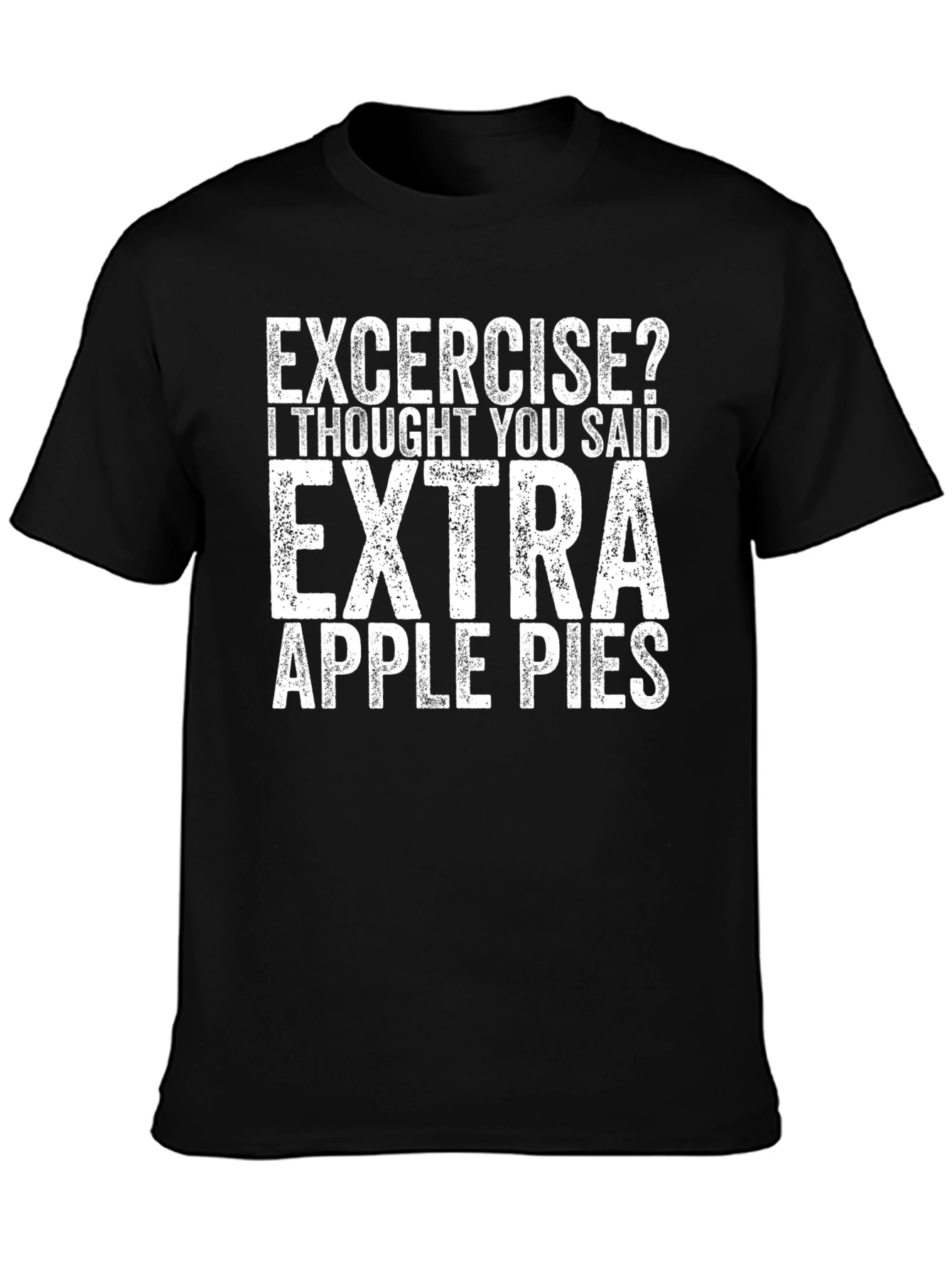 Extra Apple Pies Black T-Shirt