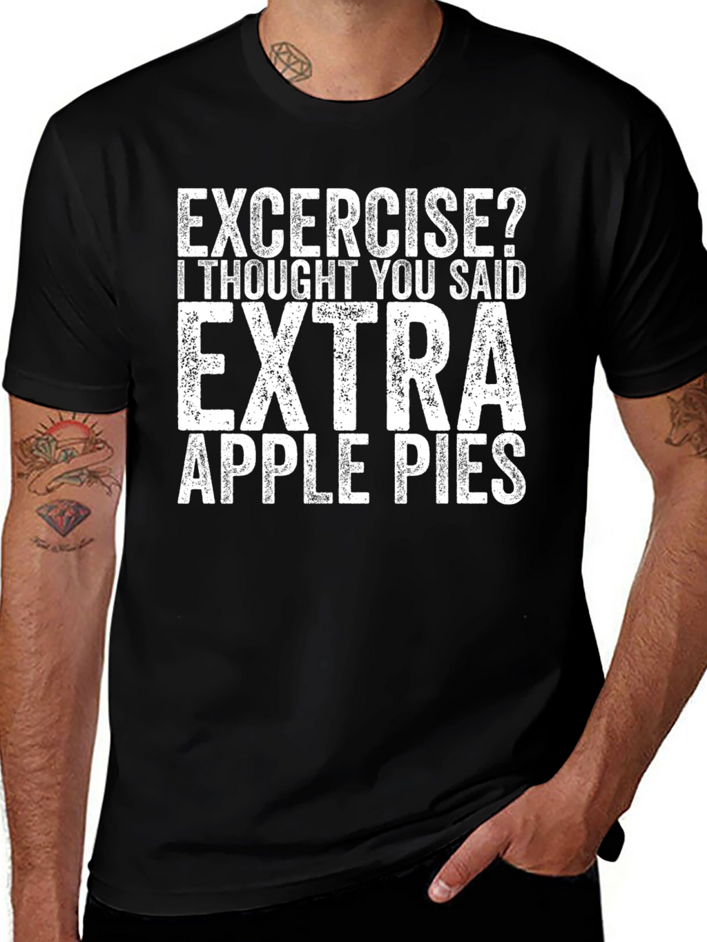 Extra Apple Pies Black T-Shirt