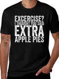 Extra Apple Pies Black T-Shirt