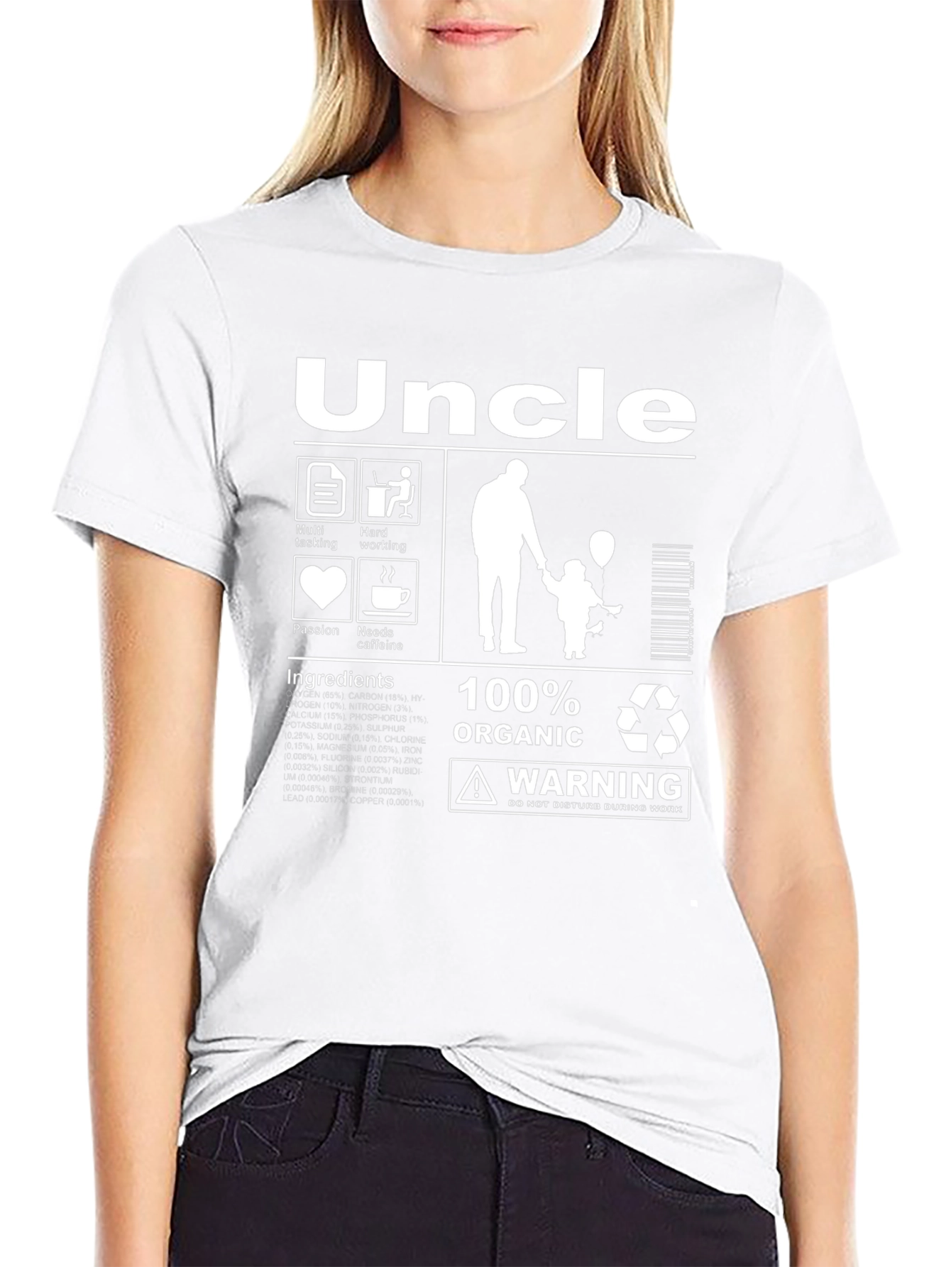 Uncle Organic T-Shirt - Funny Novelty Gift