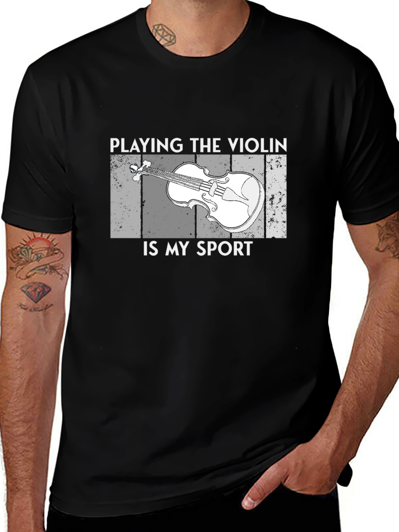 Violin Sport T-Shirt - Musician Gift Tee