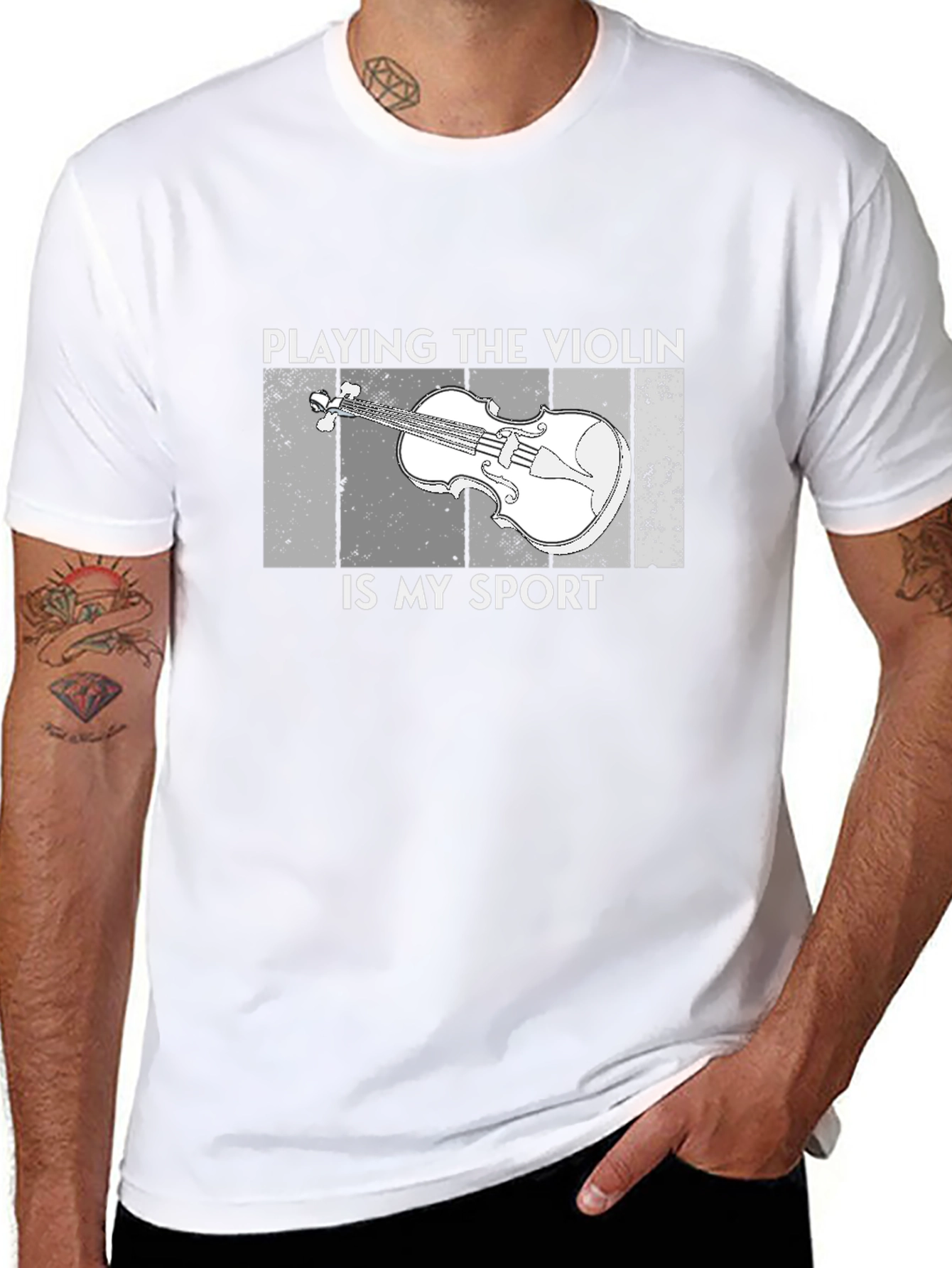 Violin Sport T-Shirt - Musician Gift Tee