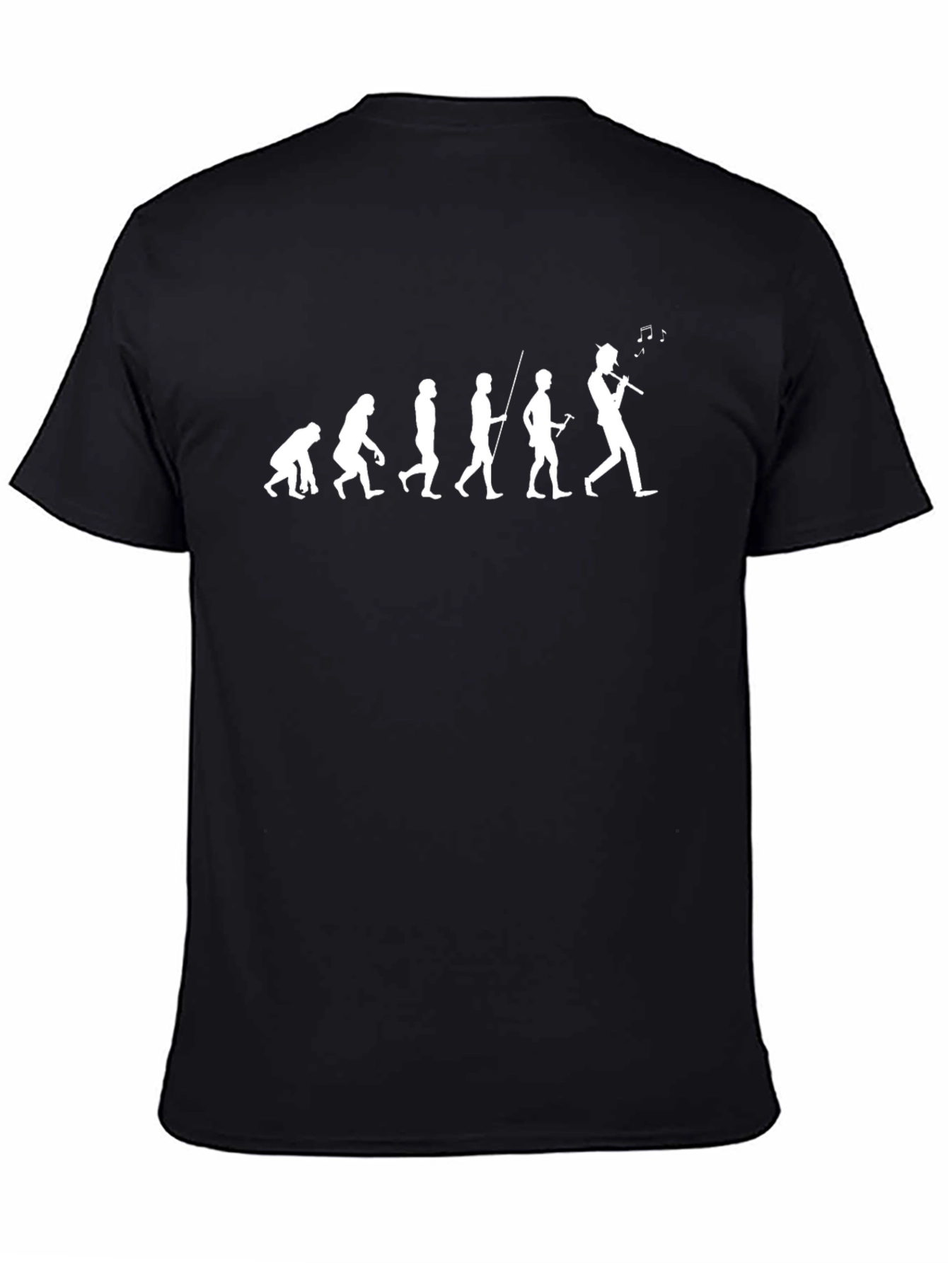 Evolution of Music T-Shirt - Black