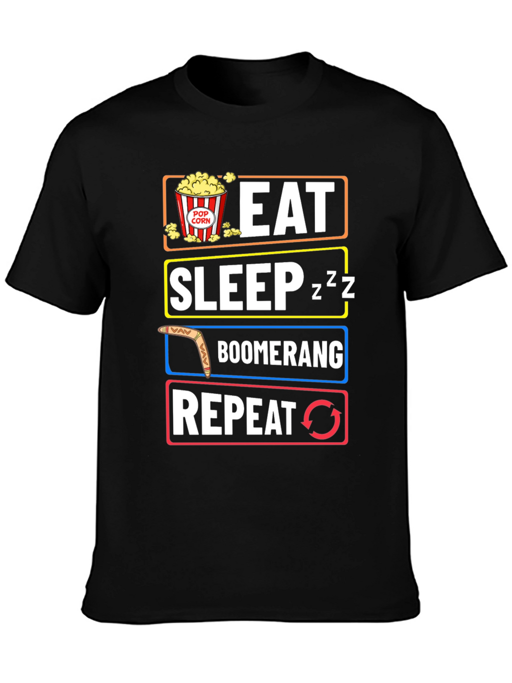 Eat Sleep Boomerang Repeat T-Shirt