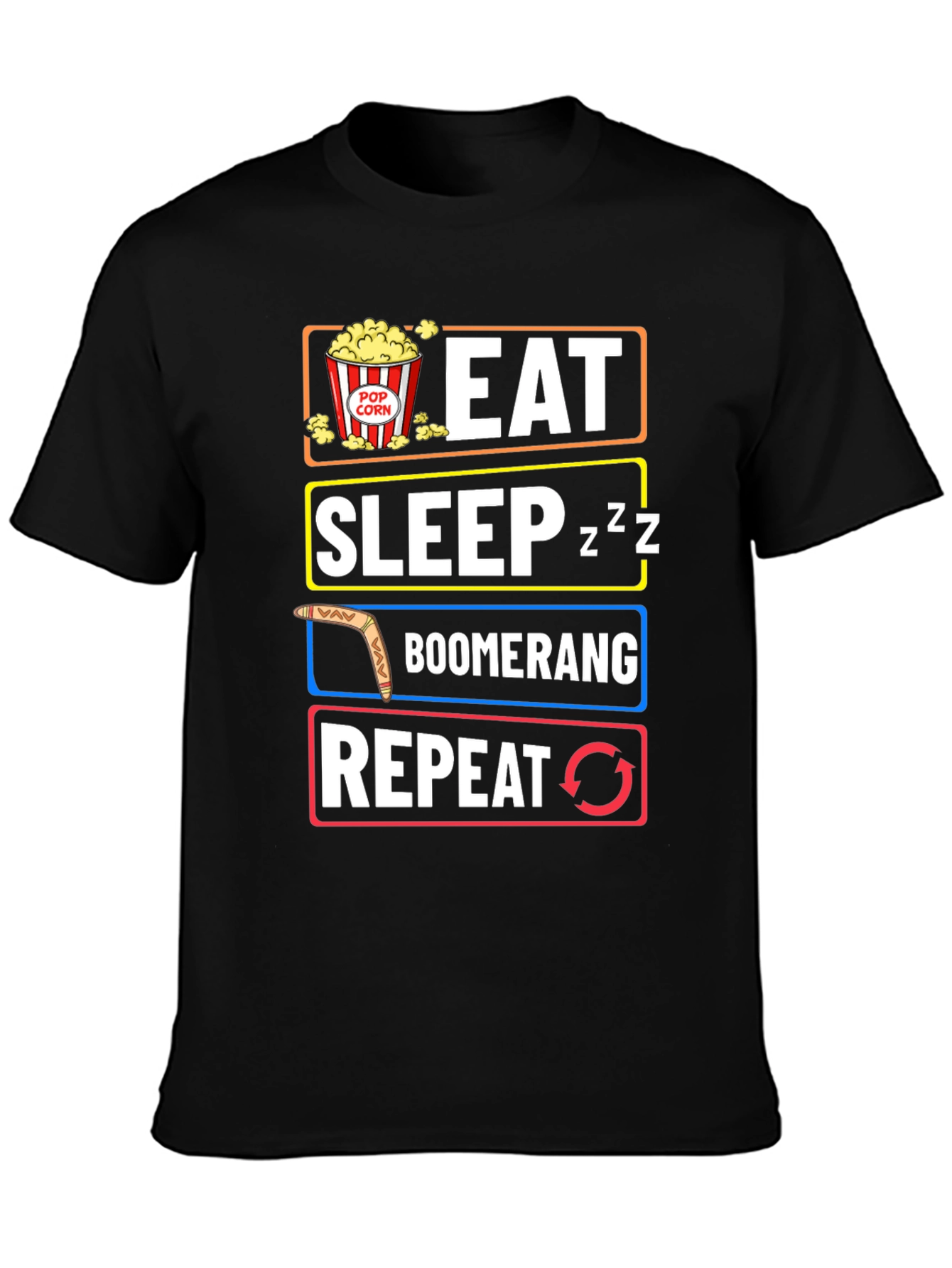 Eat Sleep Boomerang Repeat T-Shirt