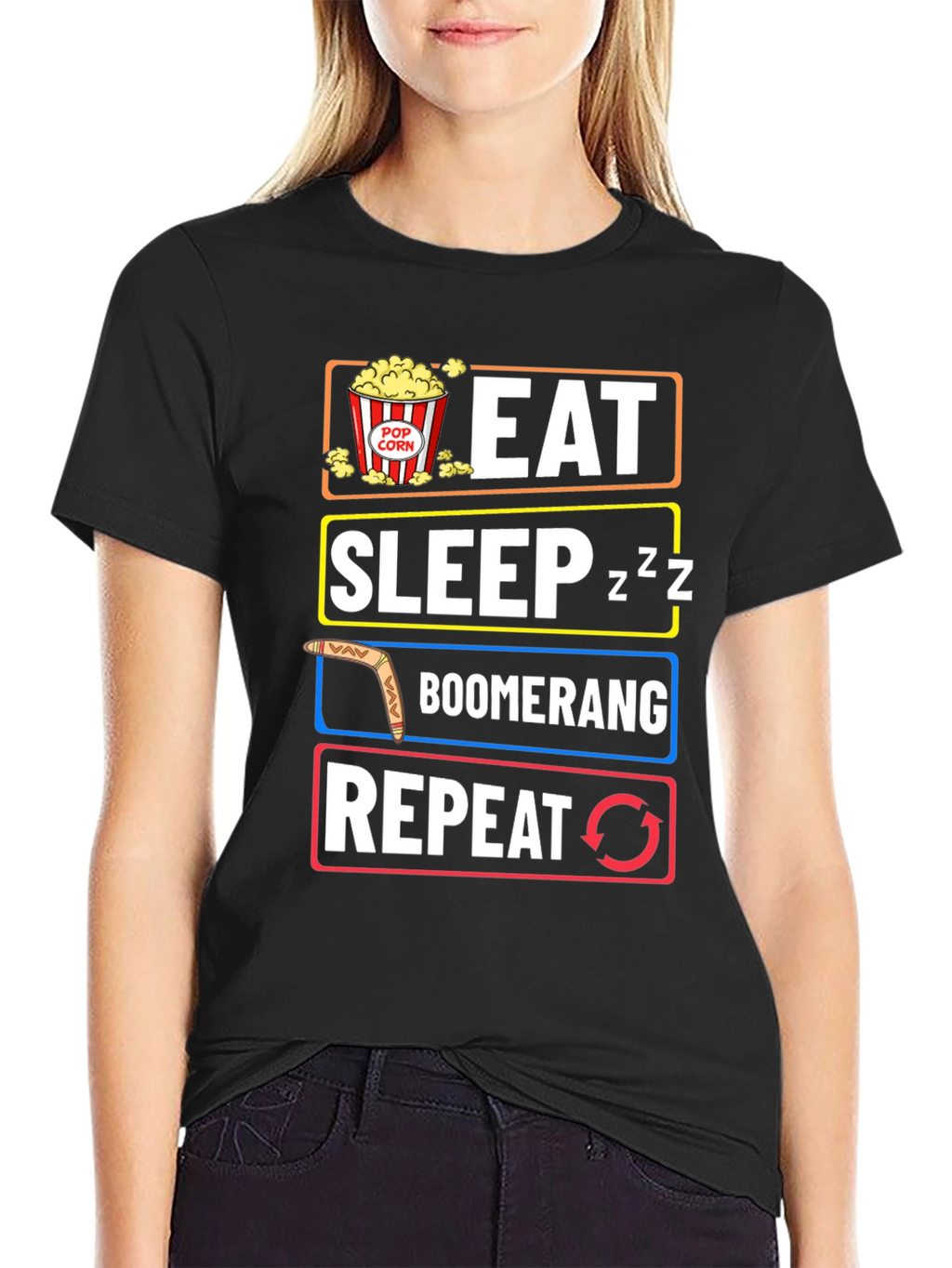 Eat Sleep Boomerang Repeat T-Shirt