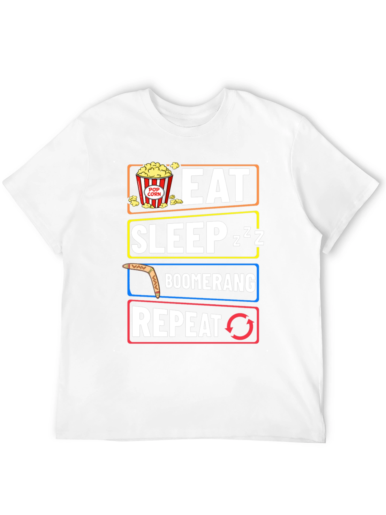 Eat Sleep Boomerang Repeat T-Shirt